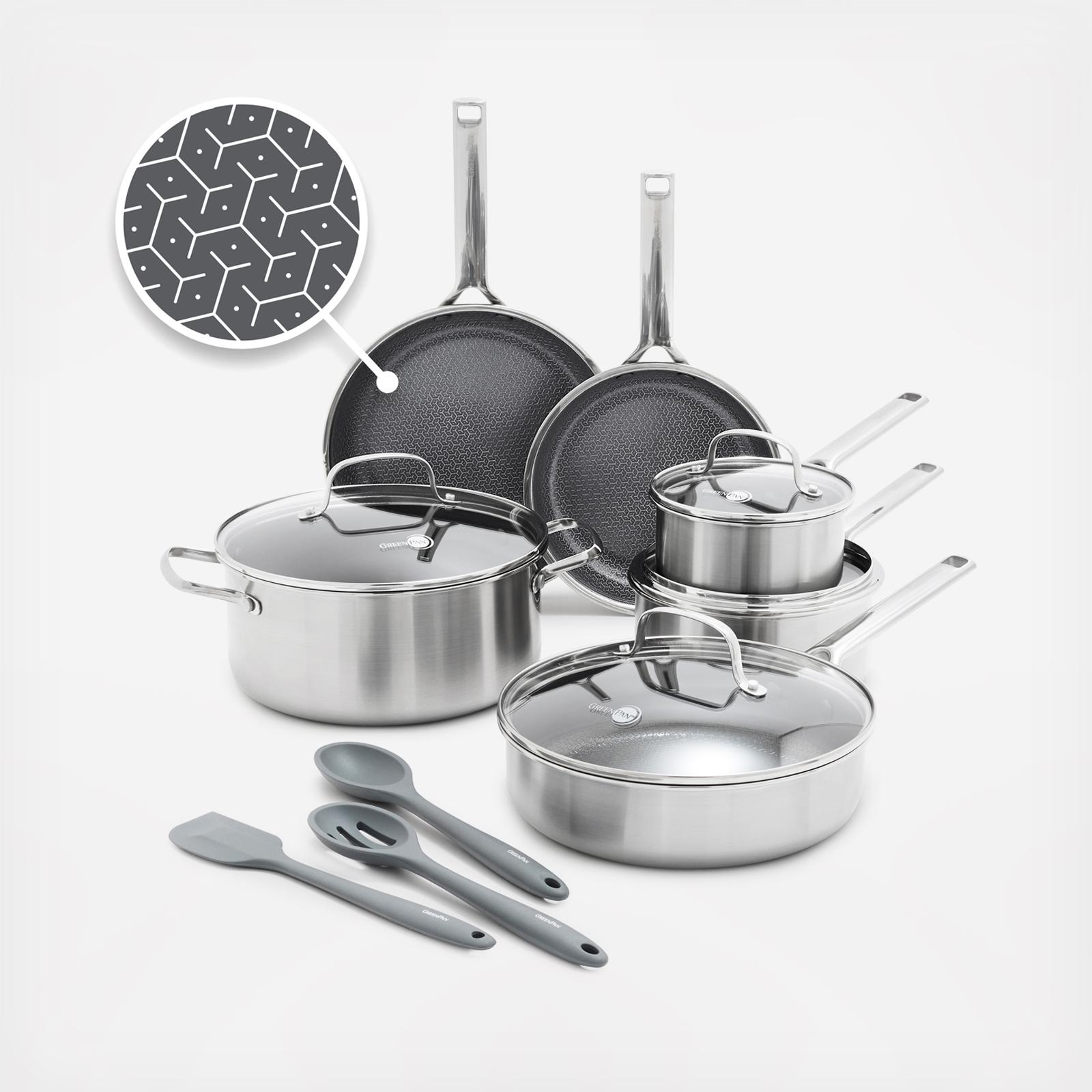 Apex Hybrid 13-Piece Ceramic Nonstick Cookware Set