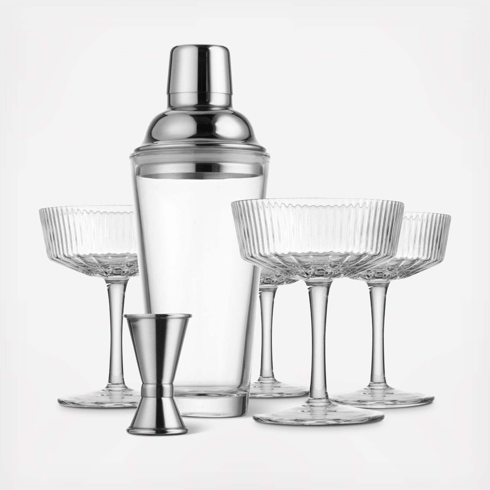 Whiskey & Rye 6-Piece Espresso Martini Set 2 Whiskey & Rye 6-Piece Espresso Martini Set