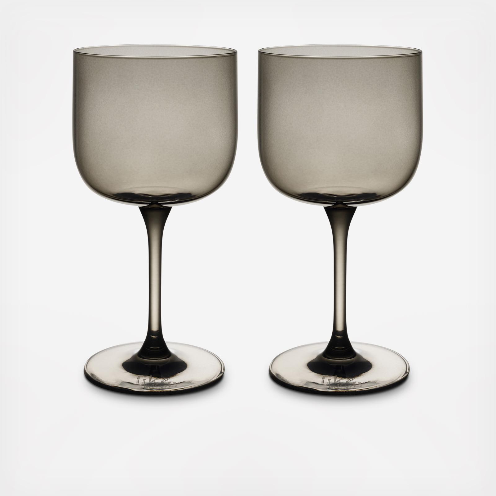 Like Red Wine Glass, Set of 2 2 Like Red Wine Glass, Set of 2