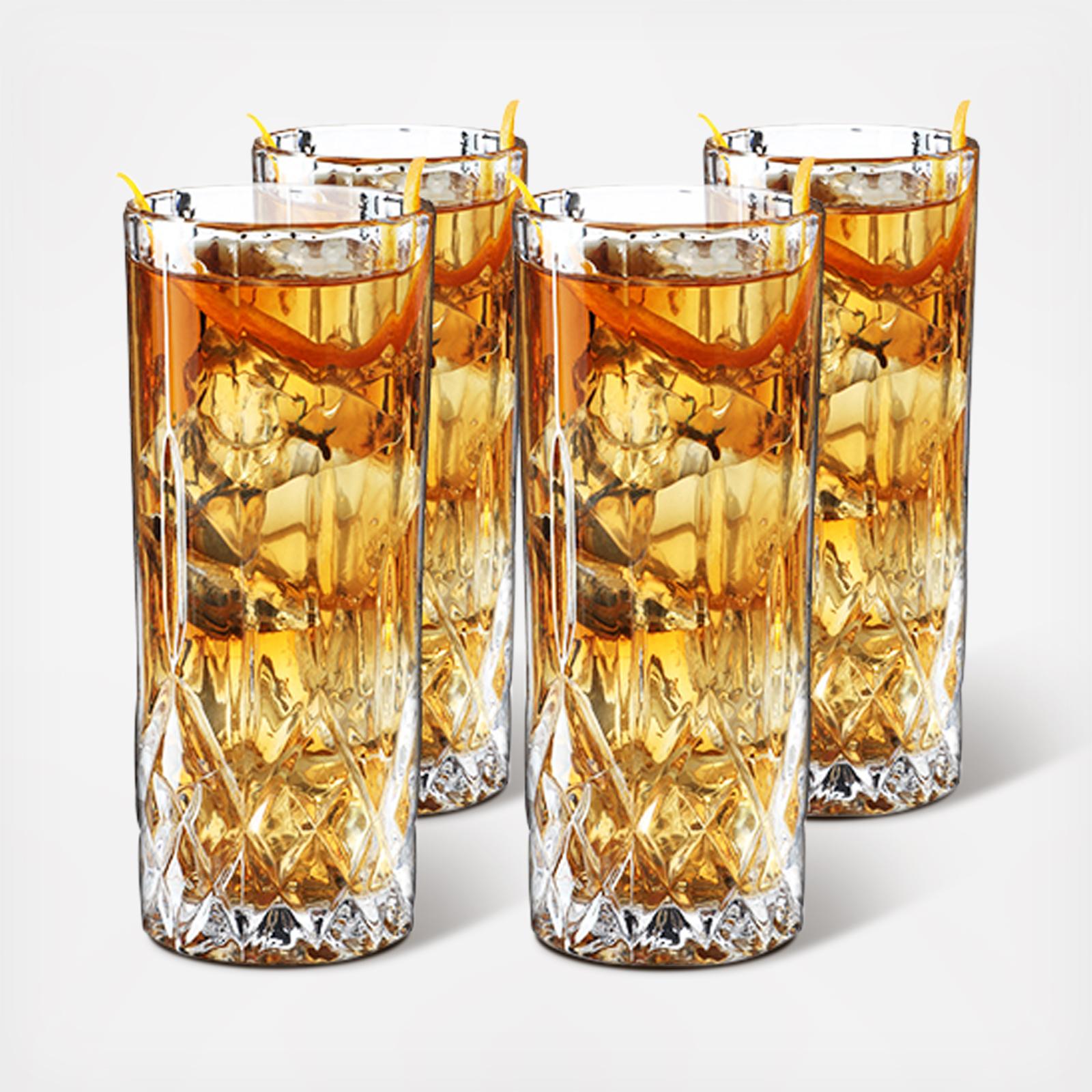 Admiral Highball Glass, Set of 4 2 Admiral Highball Glass, Set of 4