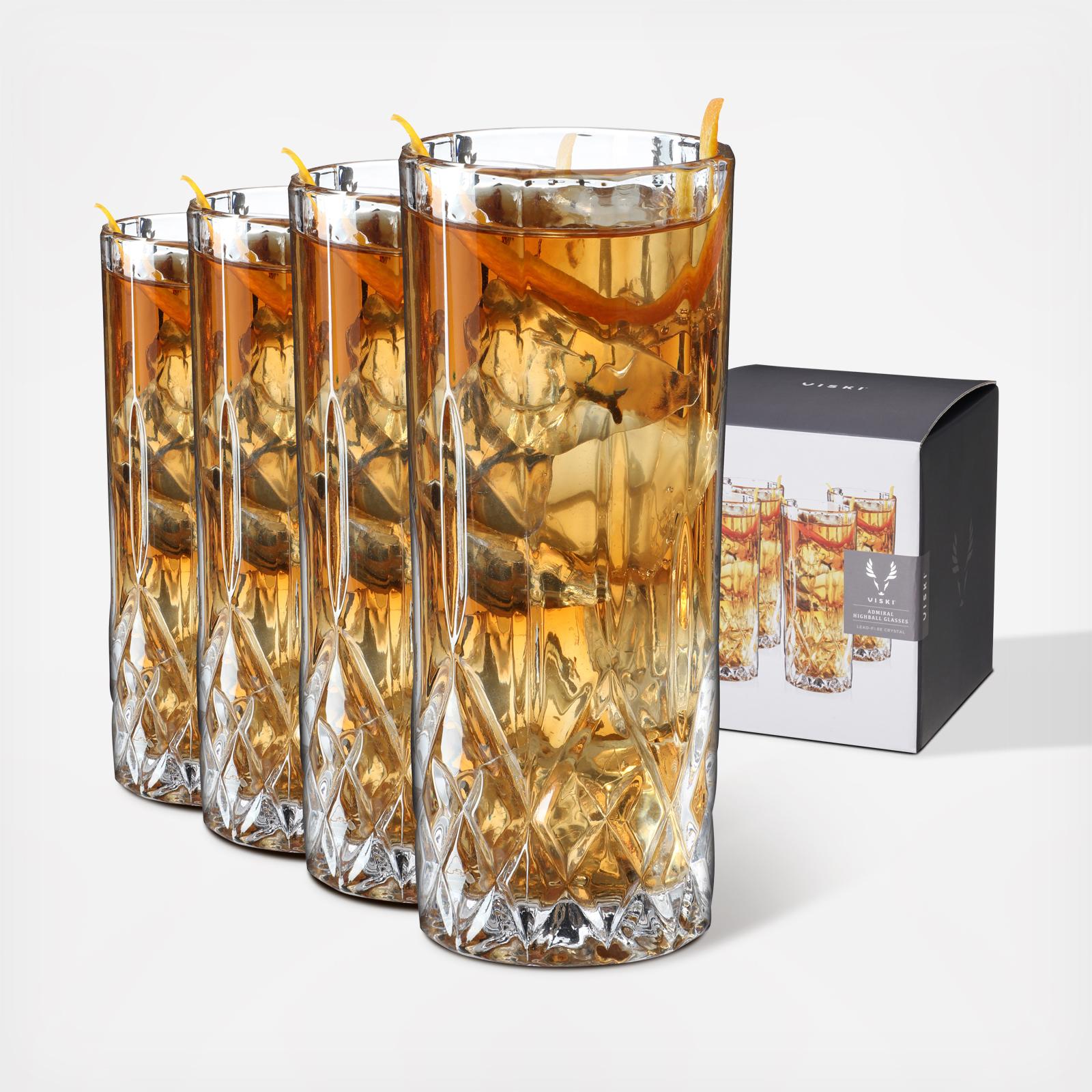 Admiral Highball Glass, Set of 4 5 Admiral Highball Glass, Set of 4