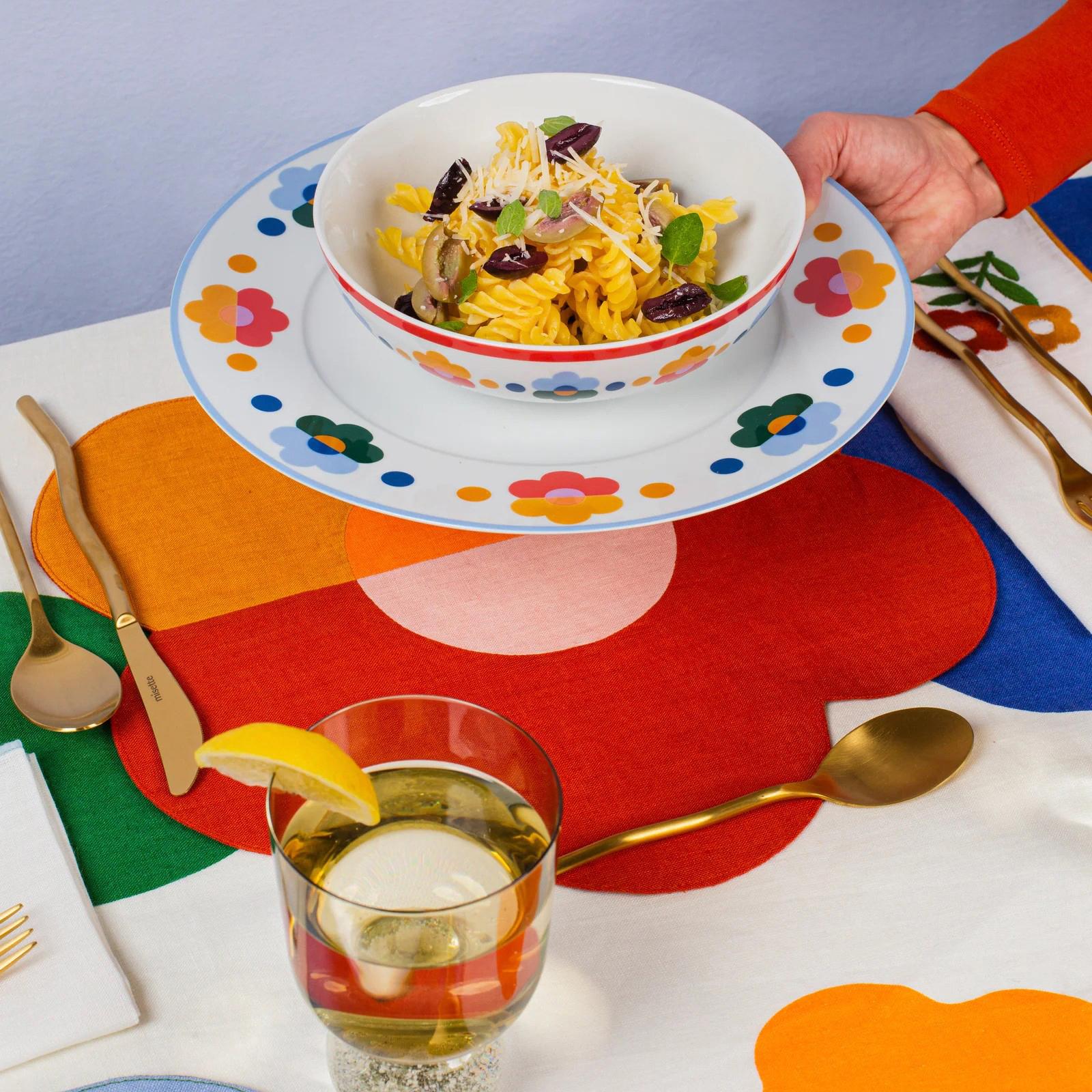 Floral Patchwork Placemat, Set of 4 1 Floral Patchwork Placemat, Set of 4