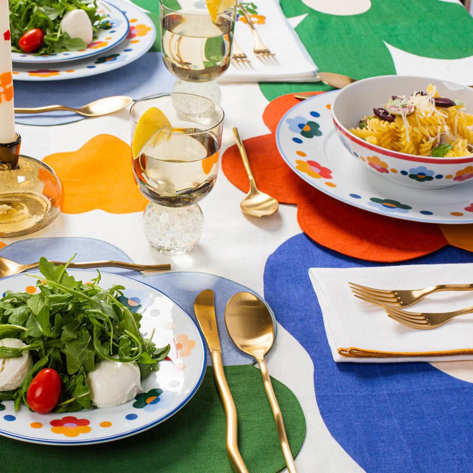 Floral Patchwork Placemat, Set of 4 3 Floral Patchwork Placemat, Set of 4