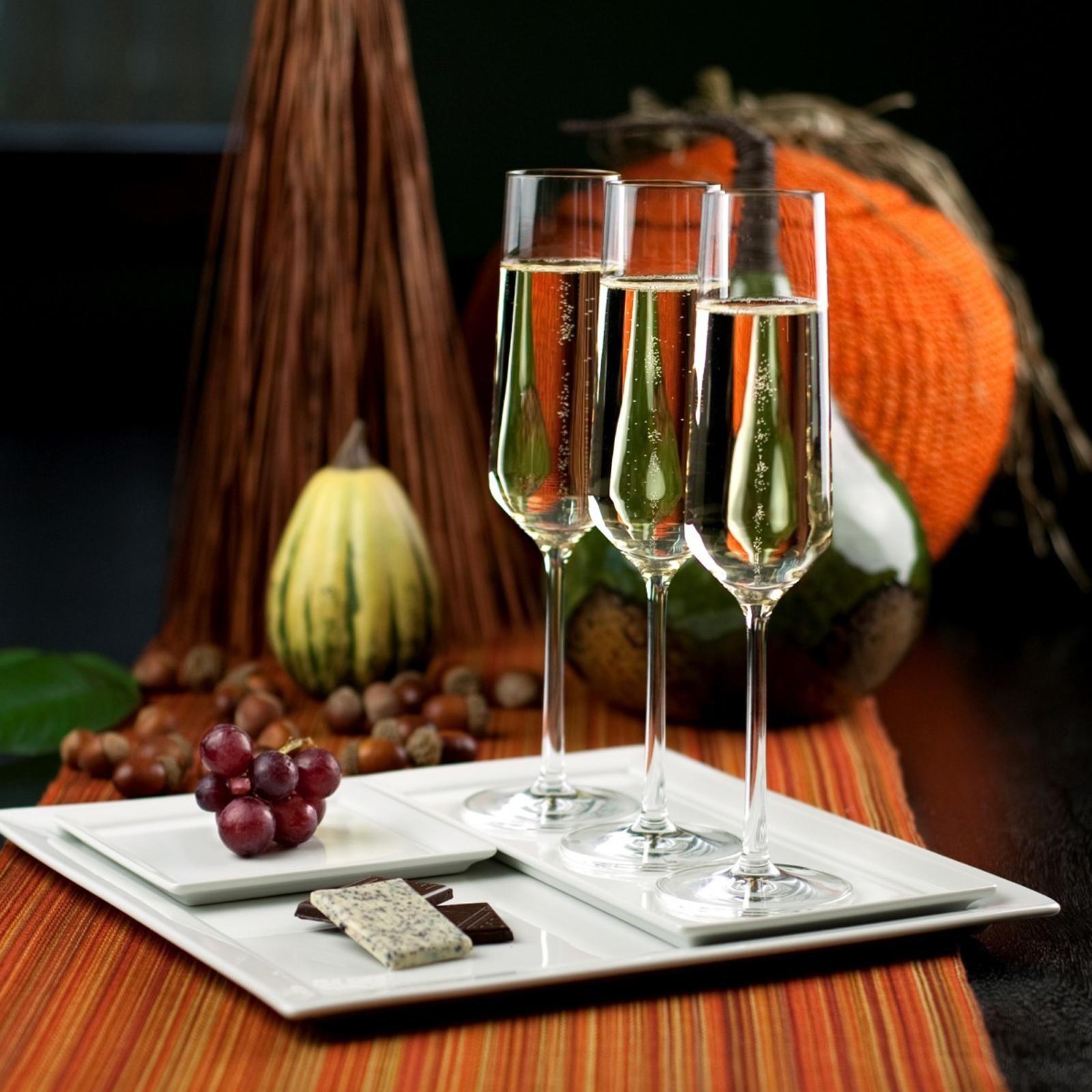 Puro Champagne Flute, Set of 6 3 Puro Champagne Flute, Set of 6
