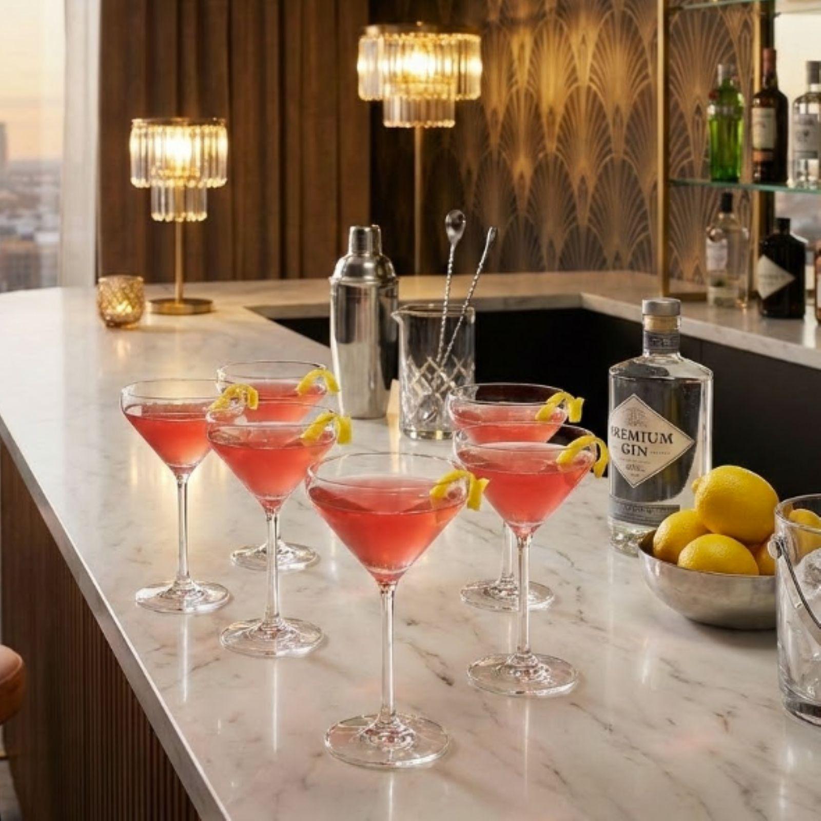 Puro Martini Glass, Set of 6 5 Puro Martini Glass, Set of 6