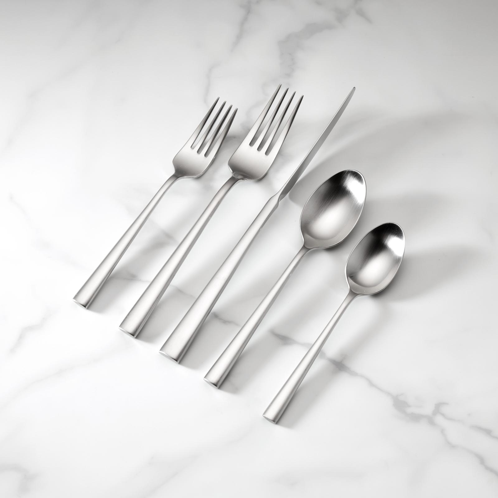 Malmo 5-Piece Flatware Set, Service for 1 1 Malmo 5-Piece Flatware Set, Service for 1