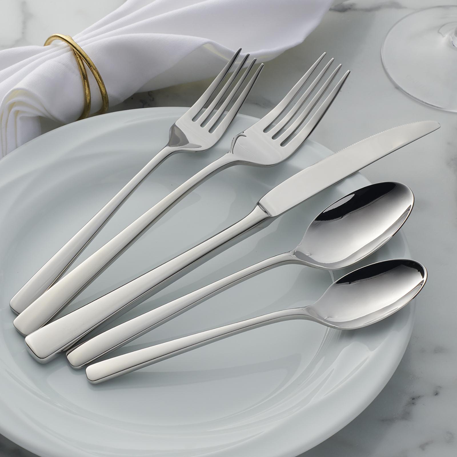 Doublet 20-Piece Flatware Set, Service for 4 17 Doublet 20-Piece Flatware Set, Service for 4