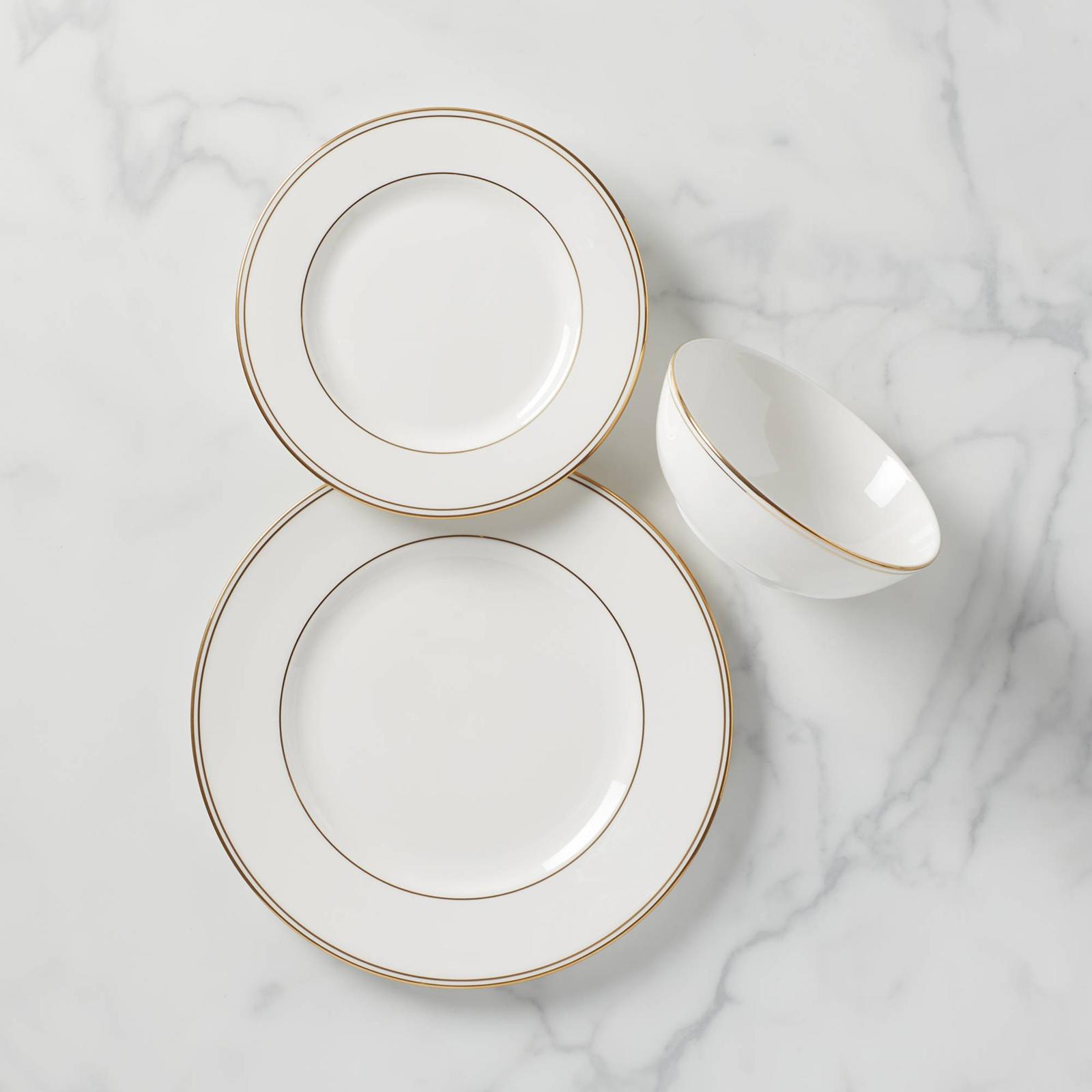 Federal Gold 3-Piece Place Setting, Service for 1 1 Federal Gold 3-Piece Place Setting, Service for 1