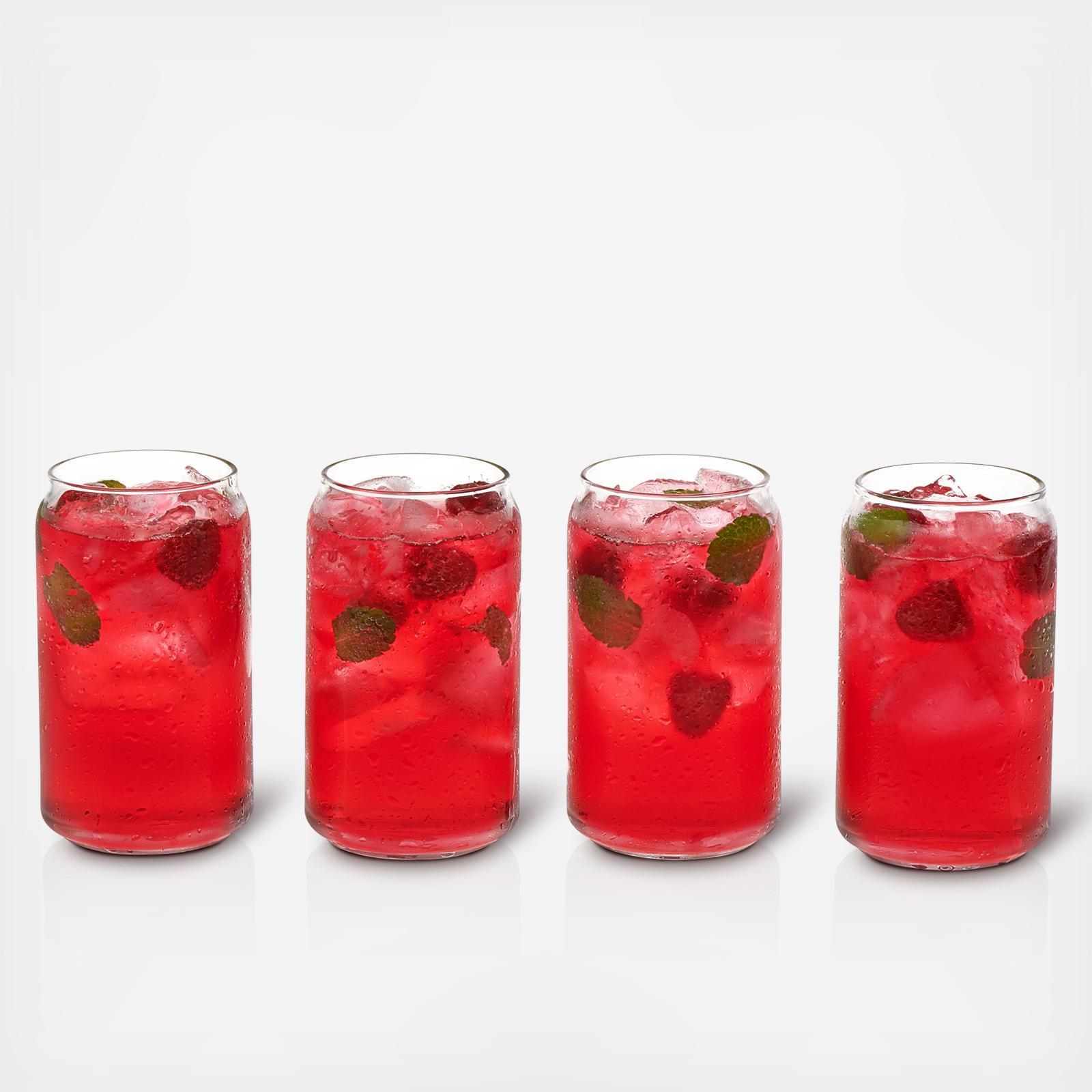 Classic Can Tumbler, Set of 4 2 Classic Can Tumbler, Set of 4