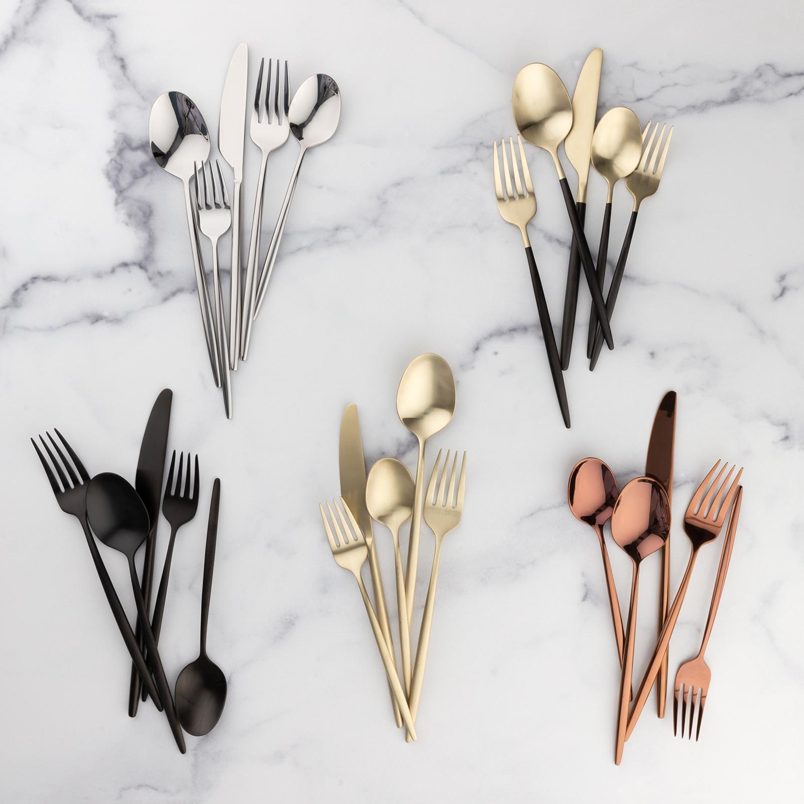 Gaze 20-Piece Flatware Set, Service for 4 6 Gaze 20-Piece Flatware Set, Service for 4