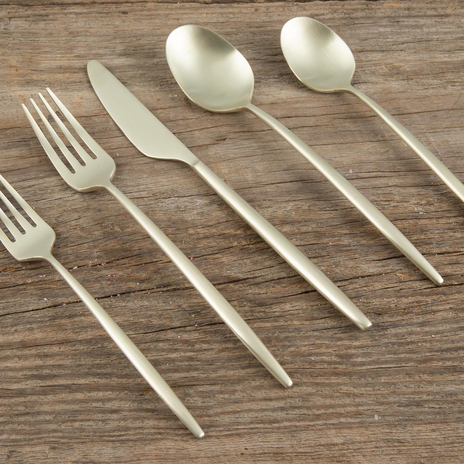 Gaze 20-Piece Flatware Set, Service for 4 8 Gaze 20-Piece Flatware Set, Service for 4