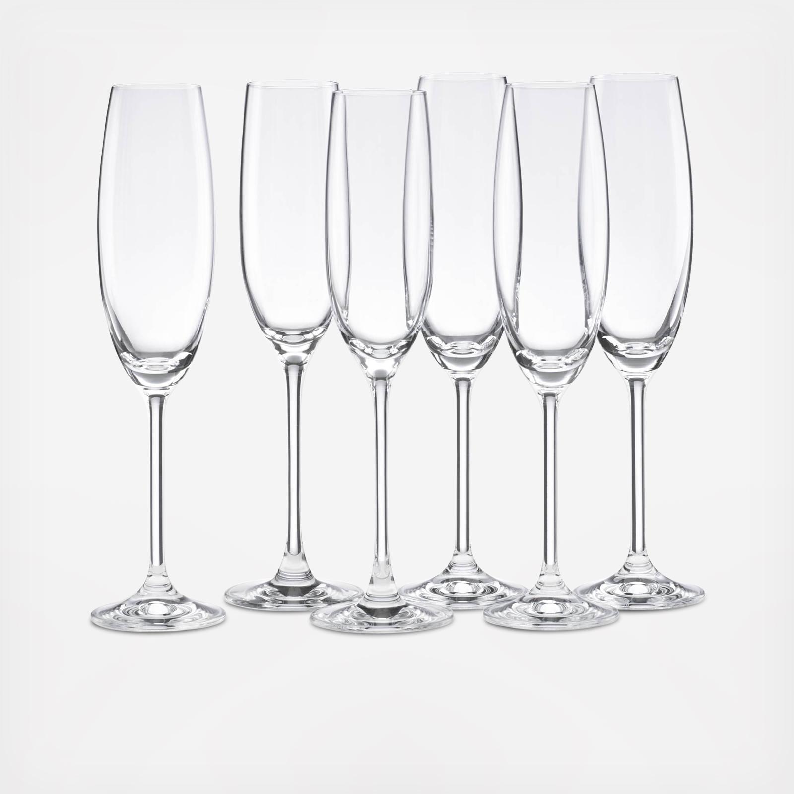 Tuscany Classics Party Champagne Flute, Set of 6 2 Tuscany Classics Party Champagne Flute, Set of 6