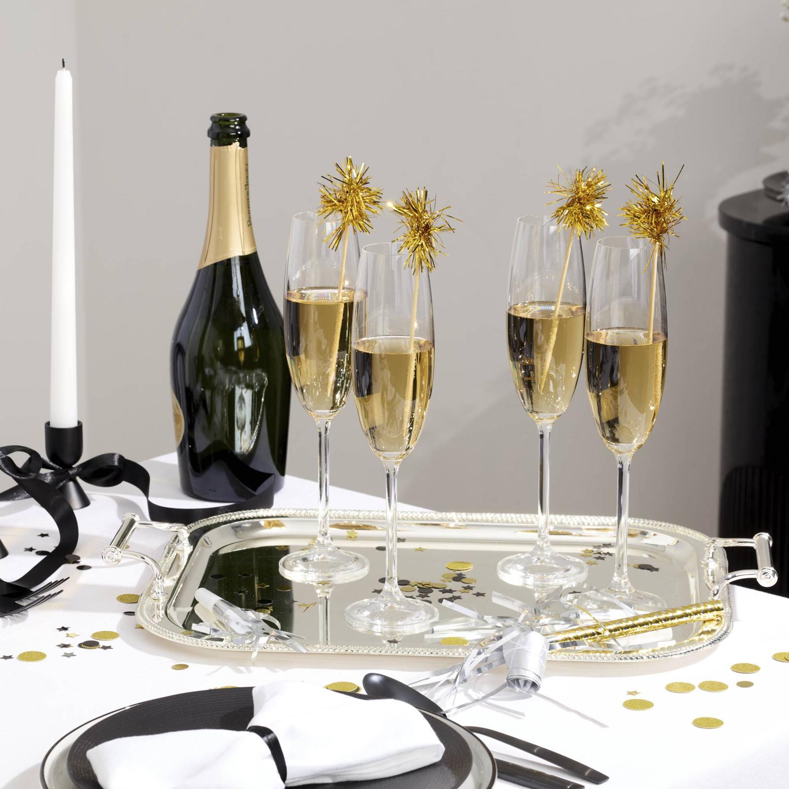 Tuscany Classics Party Champagne Flute, Set of 6 5 Tuscany Classics Party Champagne Flute, Set of 6
