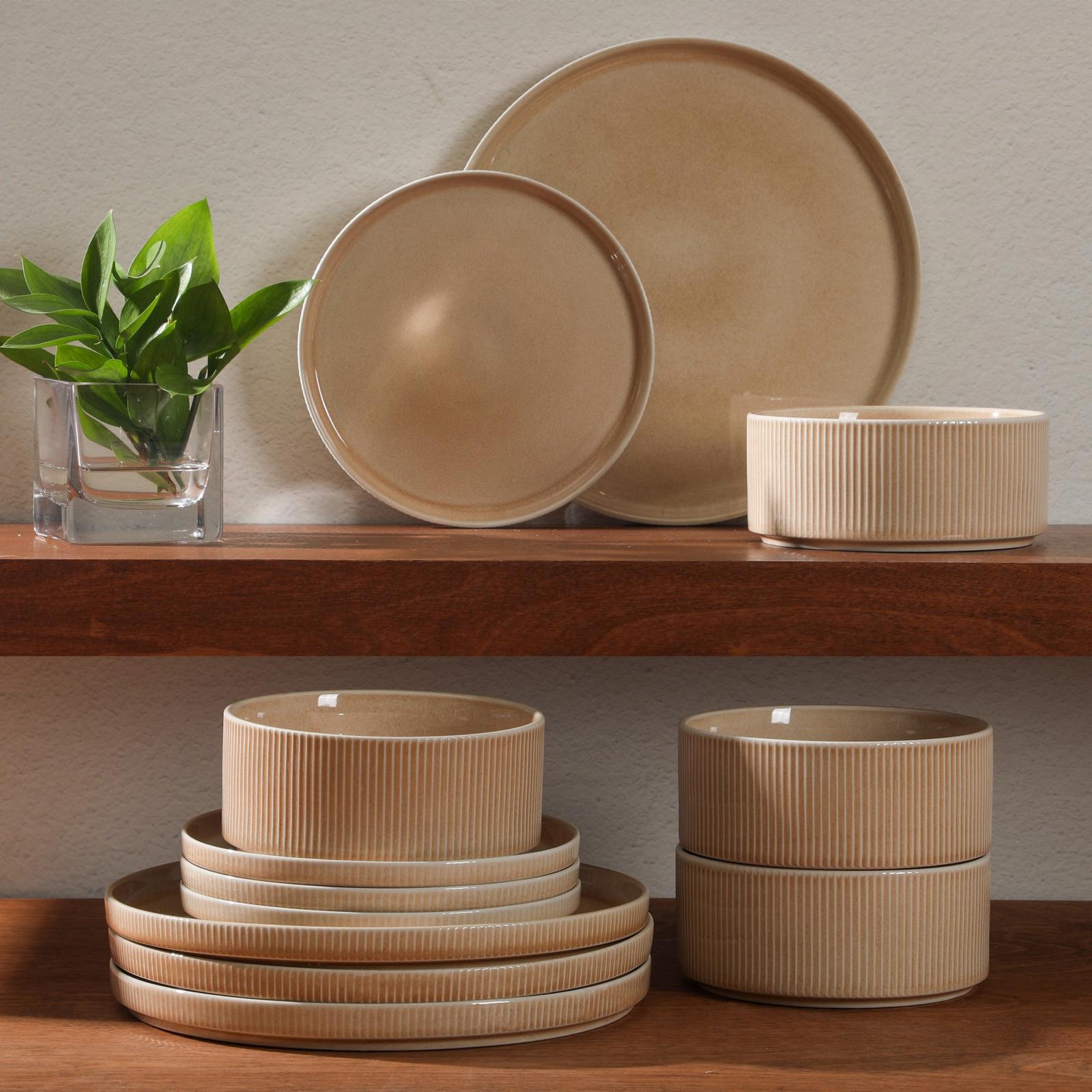 Solana Coast 12-Piece Dinnerware Set, Service for 4 7 Solana Coast 12-Piece Dinnerware Set, Service for 4