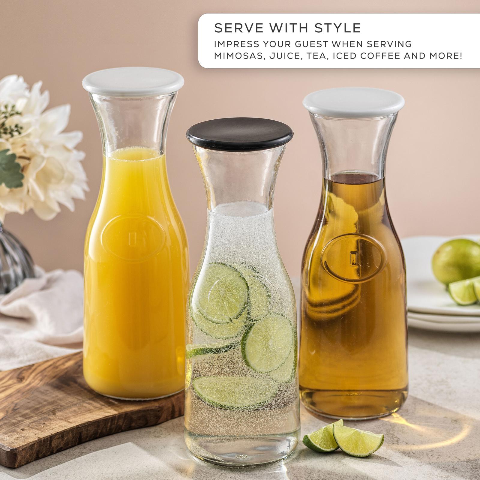 Hali Carafe Bottle Pitcher, Set of 4 5 Hali Carafe Bottle Pitcher, Set of 4