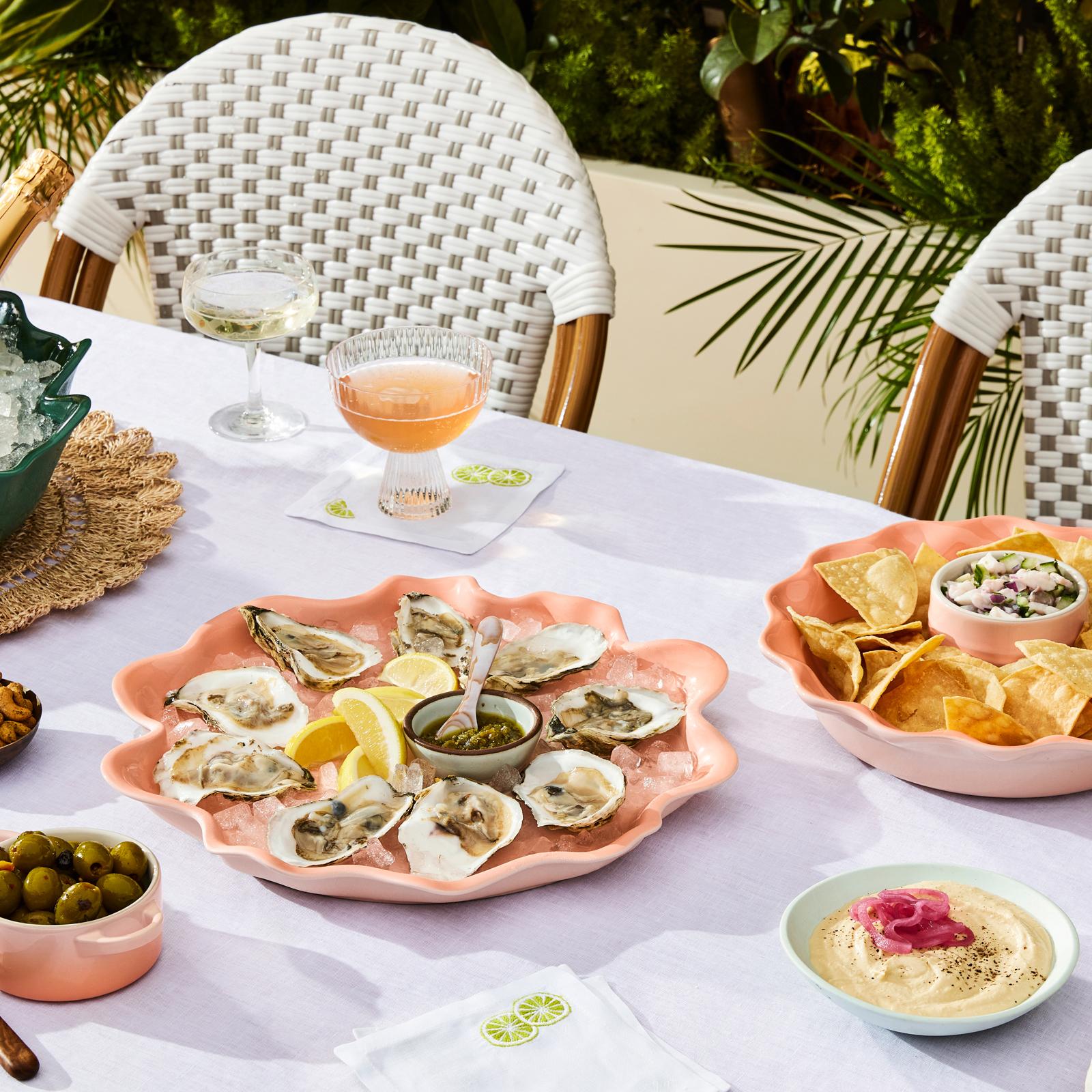 Iris Serving Platter 8 Iris Serving Platter