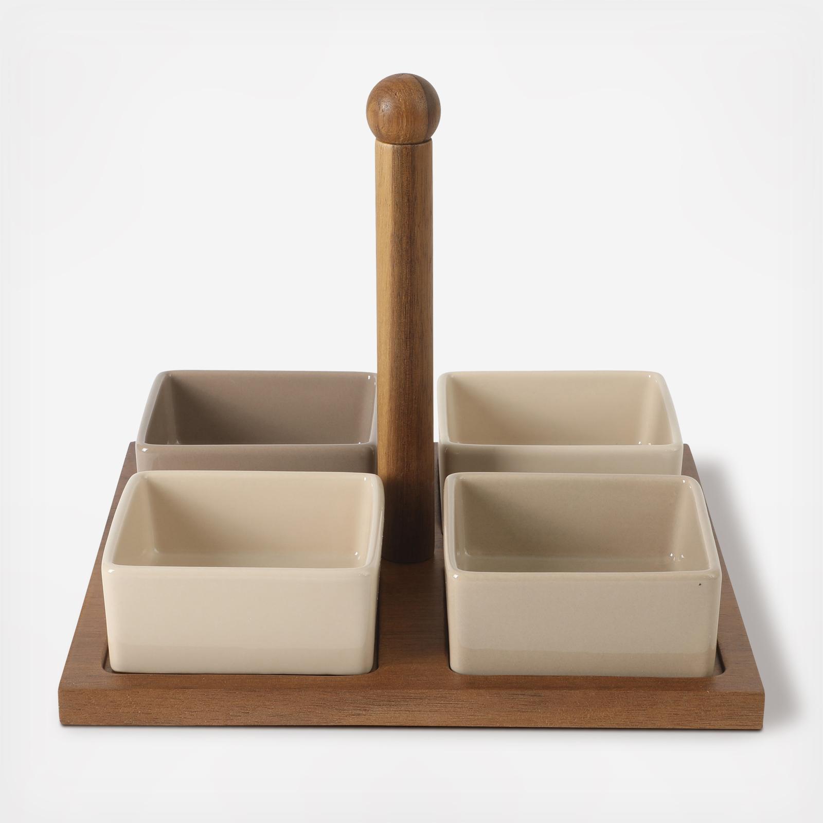 Gracious Dining 5-Piece Tid Bit Bowl Set 2 Gracious Dining 5-Piece Tid Bit Bowl Set