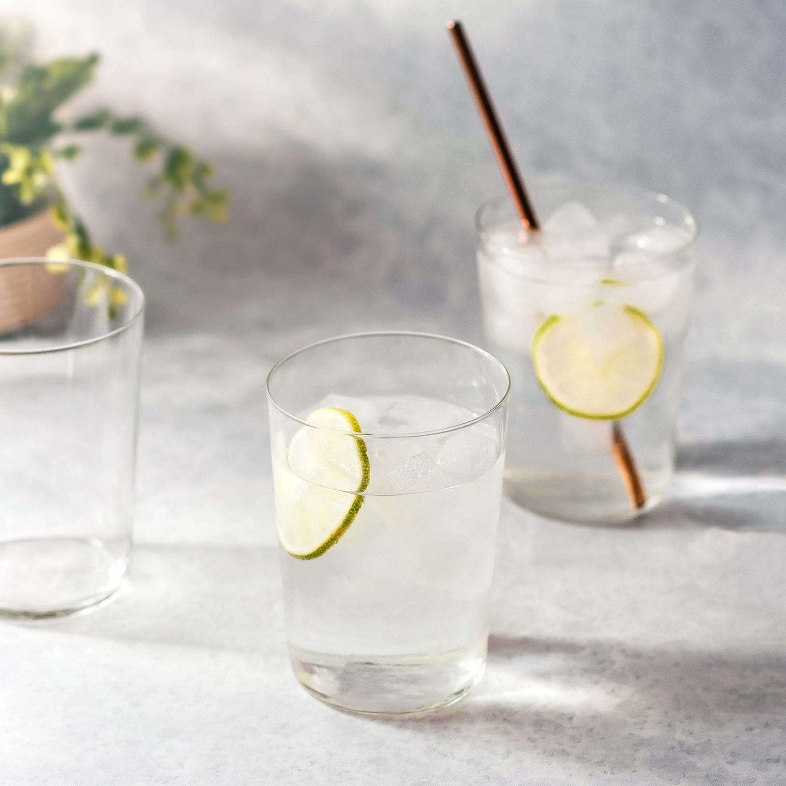 Cafe Tumbler Glass, Set of 8 6 Cafe Tumbler Glass, Set of 8