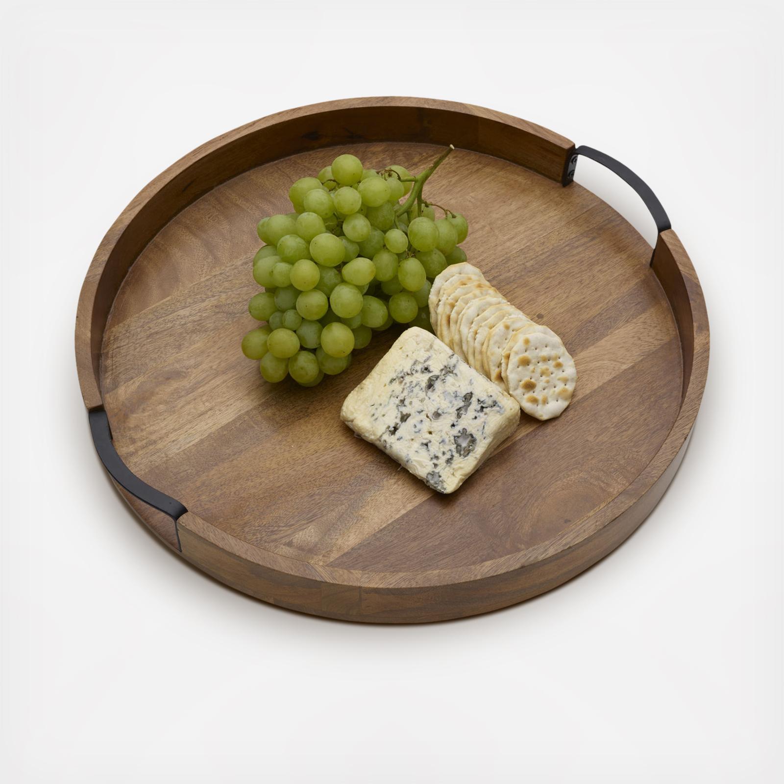 Gourmet Basics Round Lazy Susan Serve Tray 3 Gourmet Basics Round Lazy Susan Serve Tray