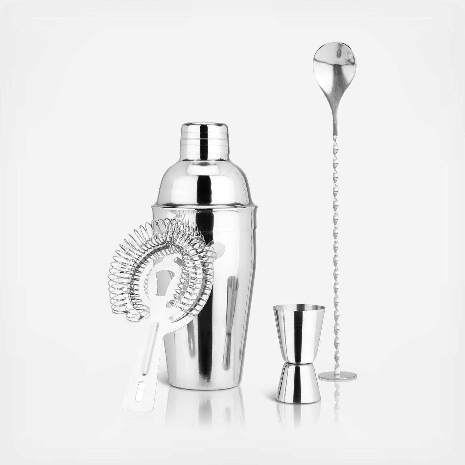 Fortify 4-Piece Barware Set 8 Fortify 4-Piece Barware Set