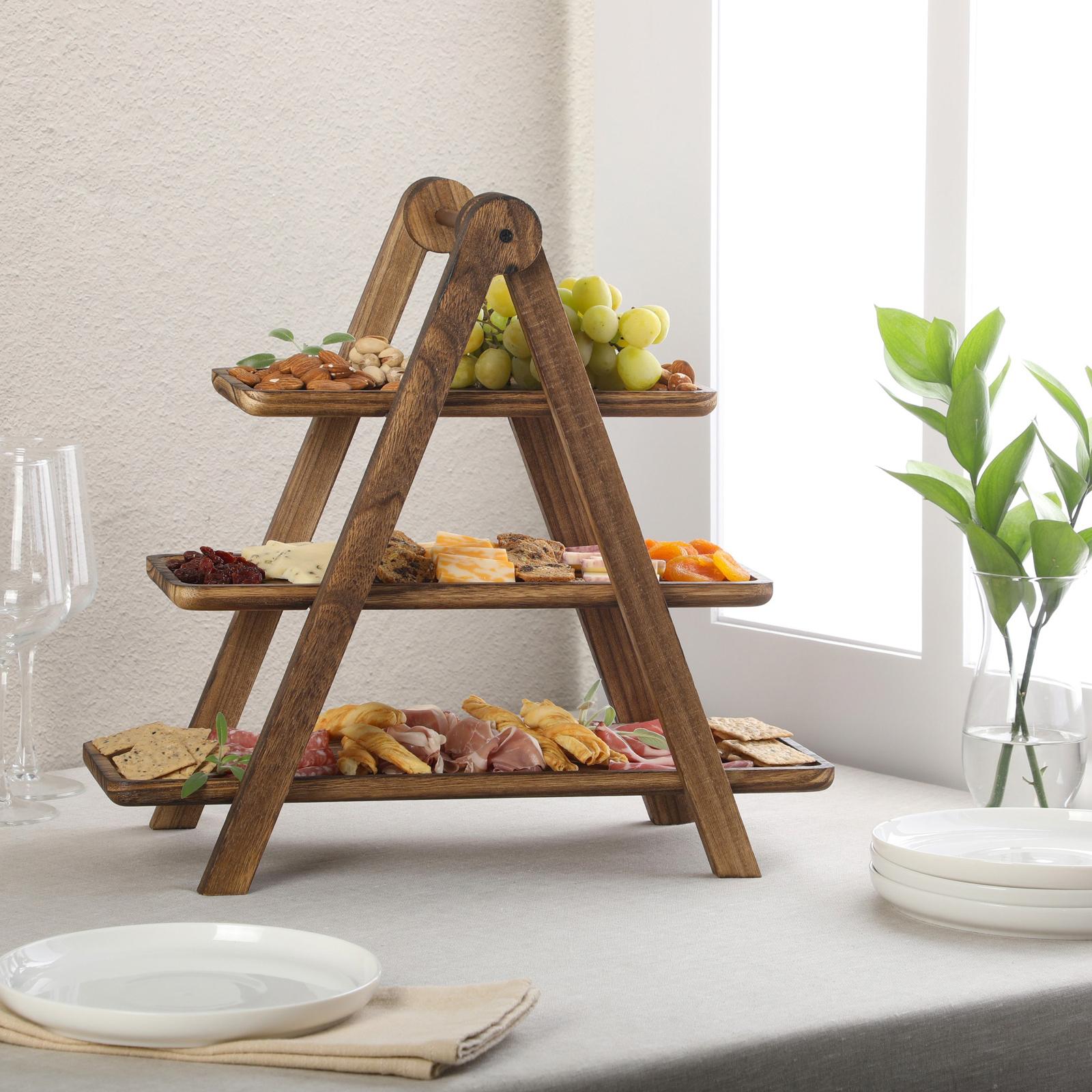 Truss Peak 3-Tier Pyramid Display 1 Truss Peak 3-Tier Pyramid Display