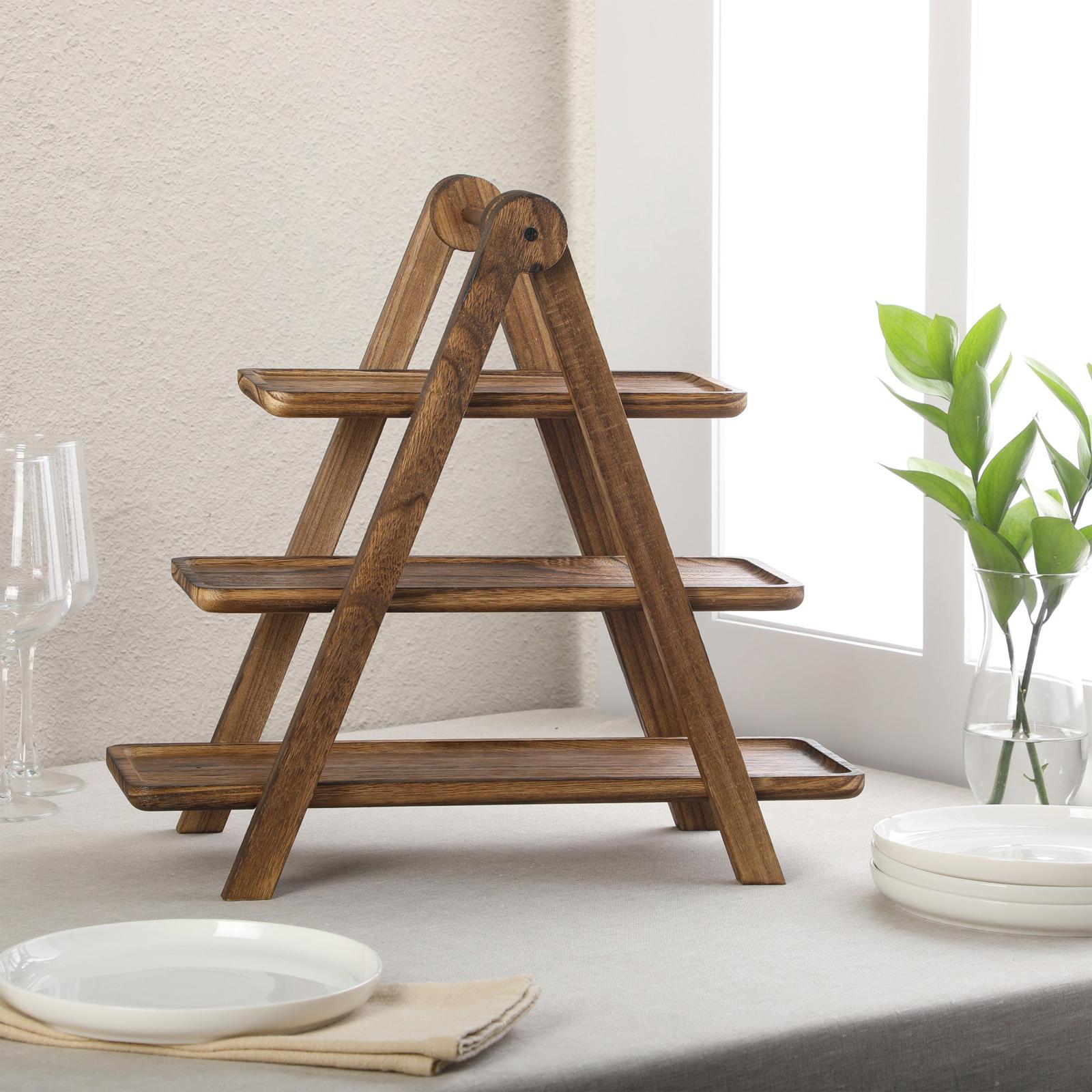 Truss Peak 3-Tier Pyramid Display 4 Truss Peak 3-Tier Pyramid Display
