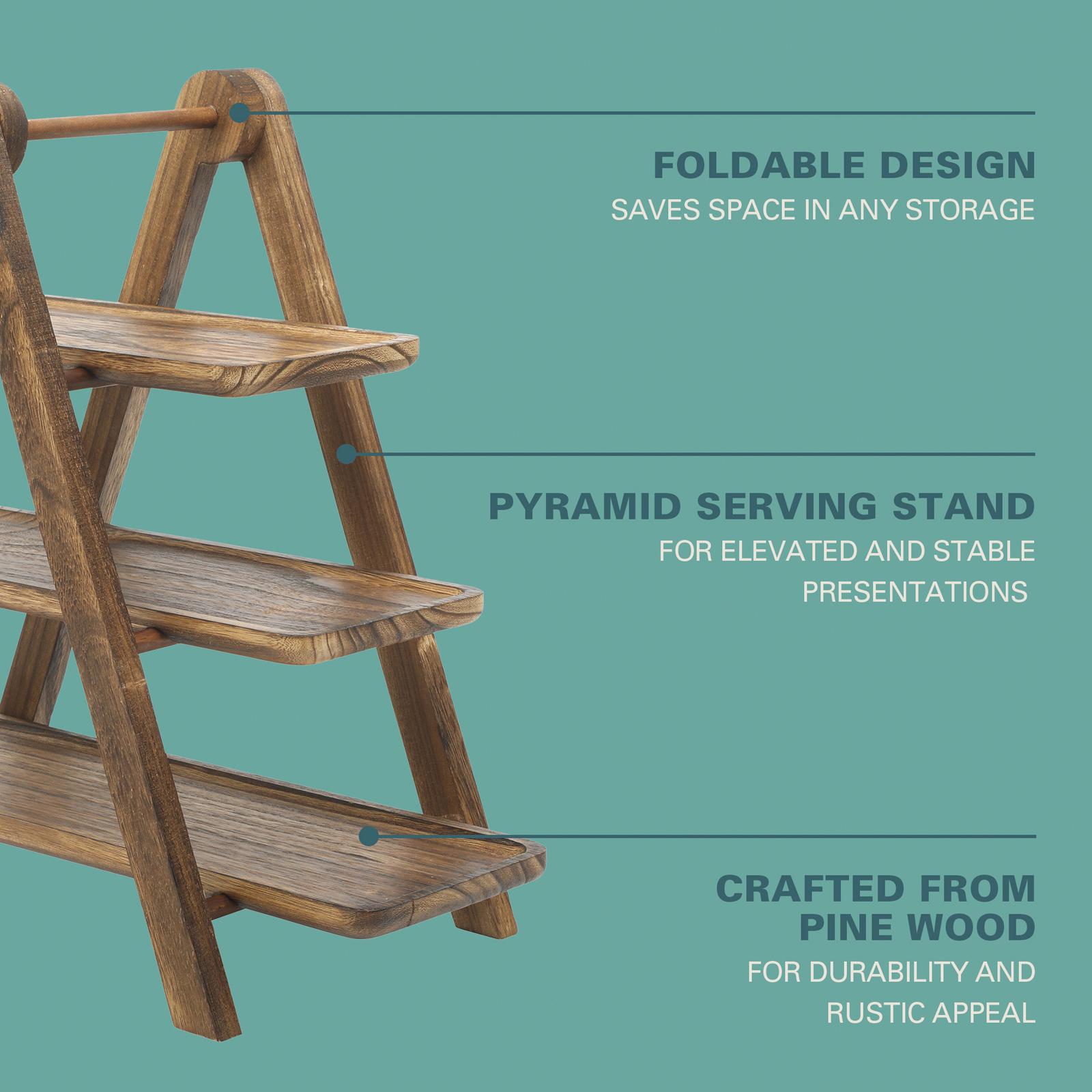 Truss Peak 3-Tier Pyramid Display 7 Truss Peak 3-Tier Pyramid Display
