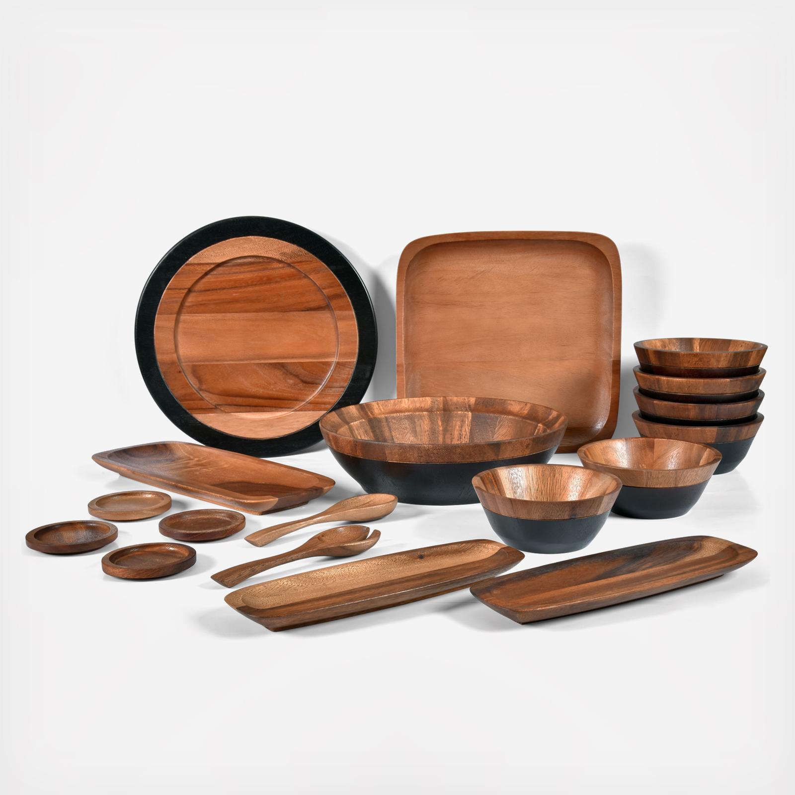 Kona Wood Coaster, Set of 4 2 Kona Wood Coaster, Set of 4