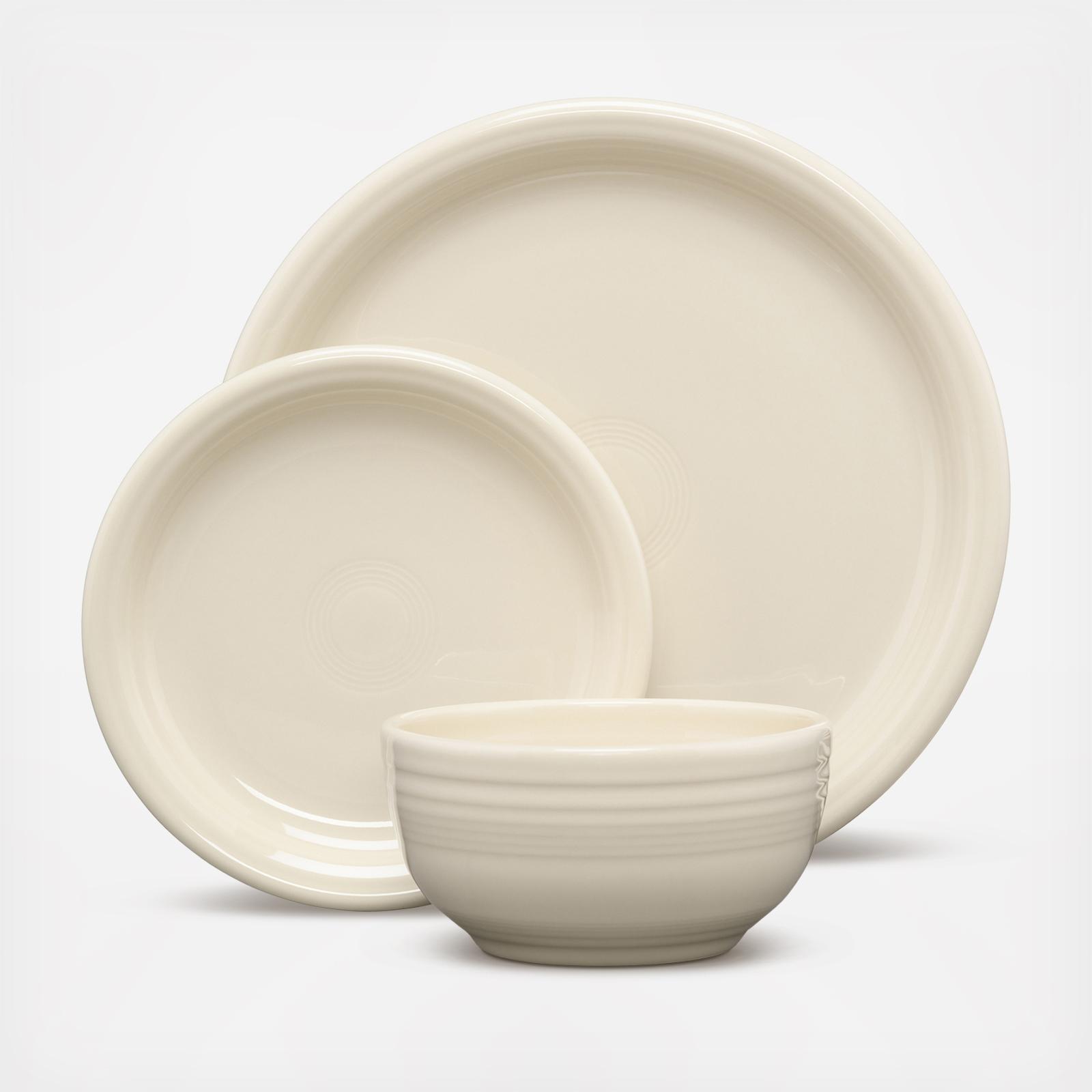 Bistro Coupe 3-Piece Place Setting, Service for 1 4 Bistro Coupe 3-Piece Place Setting, Service for 1