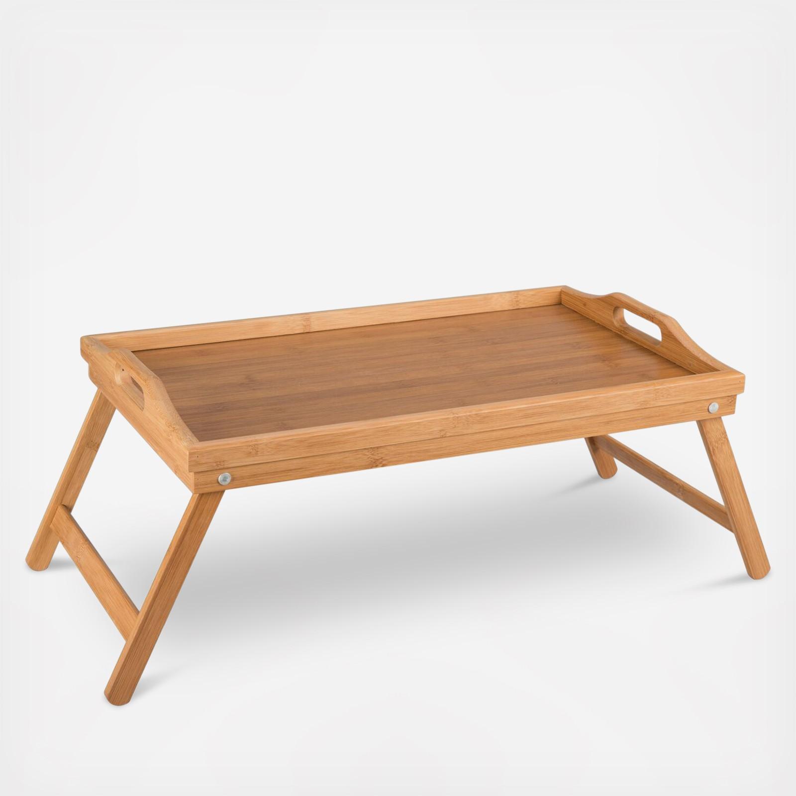 Bamboo Folding Breakfast Tray 2 Bamboo Folding Breakfast Tray