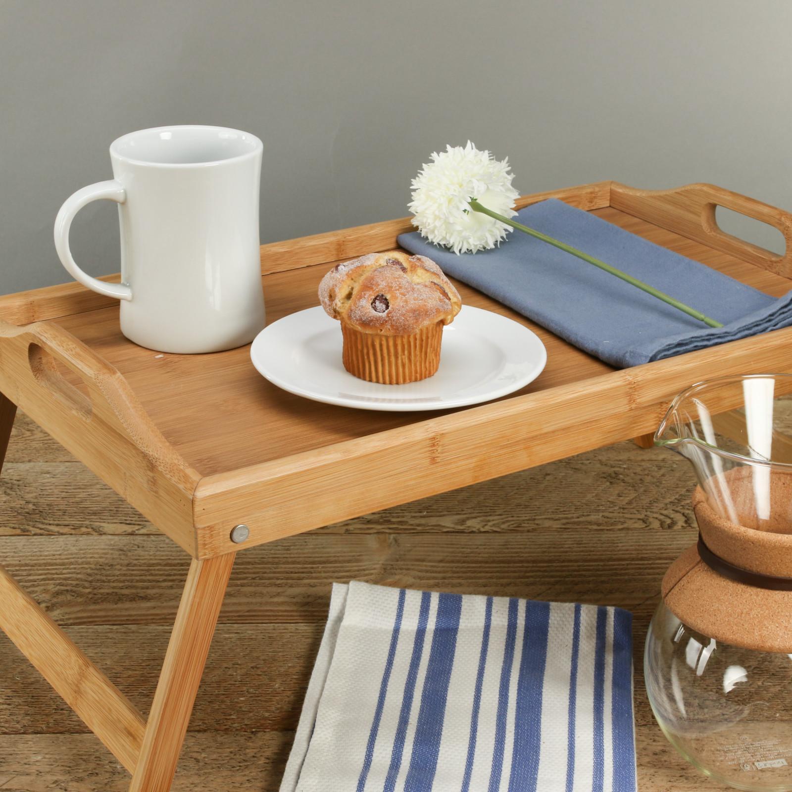 Bamboo Folding Breakfast Tray 5 Bamboo Folding Breakfast Tray