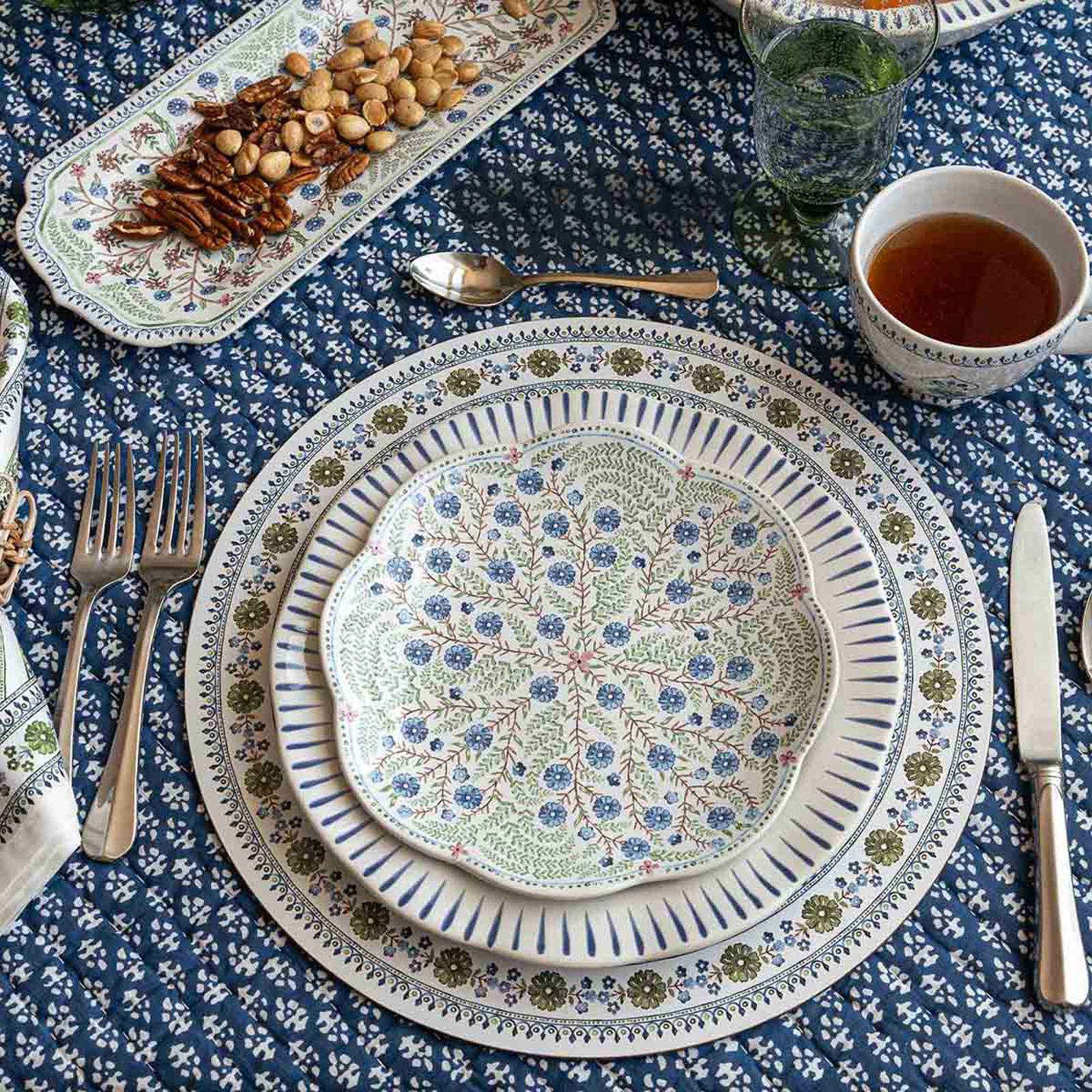 Villa Seville Scalloped Salad Plate 2 Villa Seville Scalloped Salad Plate