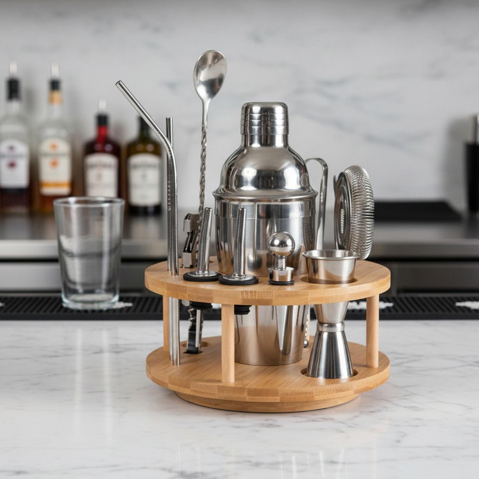 Lazy Susan 12-Piece Bar Tool Set 1 Lazy Susan 12-Piece Bar Tool Set
