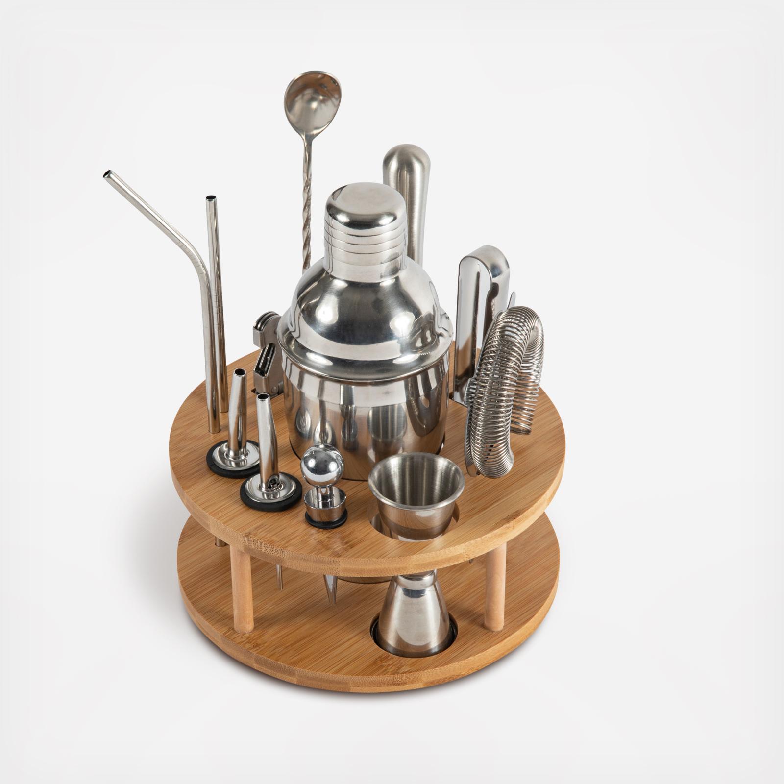 Lazy Susan 12-Piece Bar Tool Set 2 Lazy Susan 12-Piece Bar Tool Set