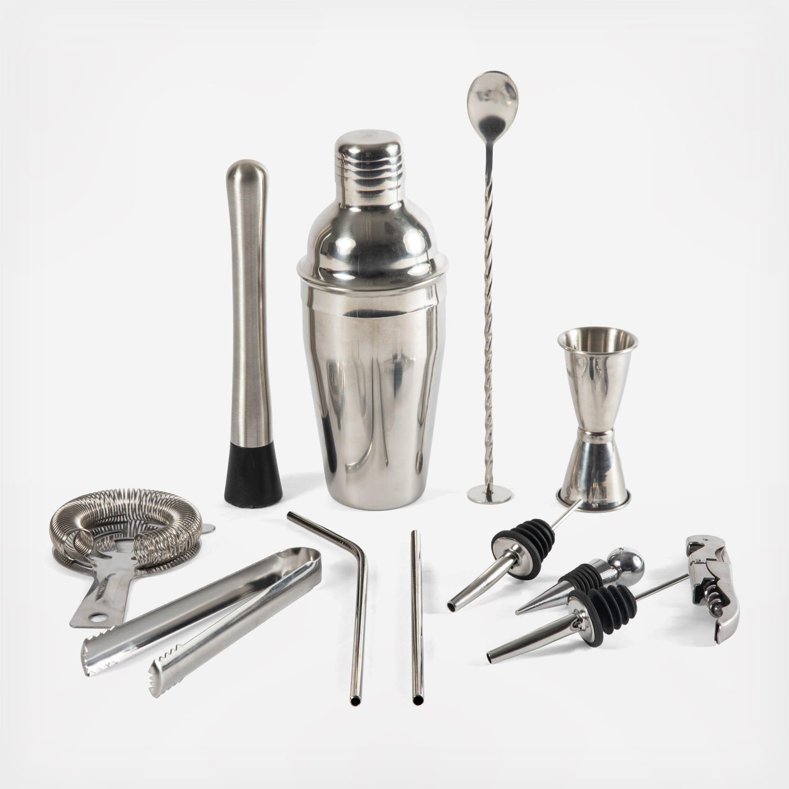 Lazy Susan 12-Piece Bar Tool Set 4 Lazy Susan 12-Piece Bar Tool Set