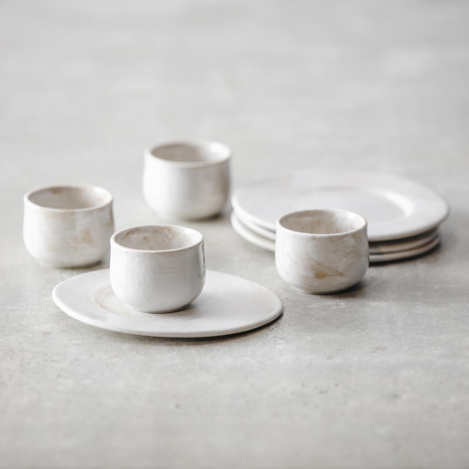 Cloud Terre Alvaro Espresso Cup, Set of 4 3 Cloud Terre Alvaro Espresso Cup, Set of 4