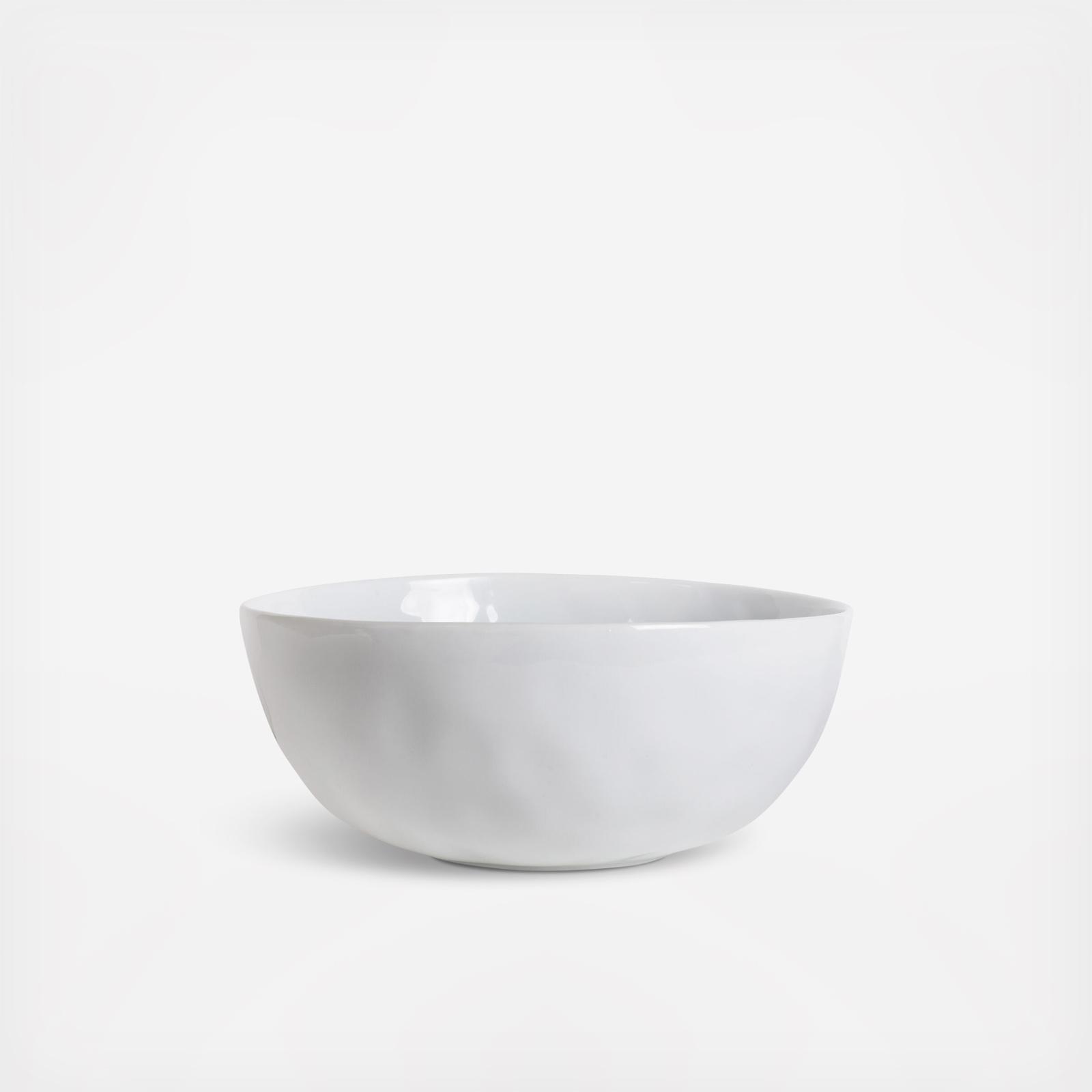 Everyday White Organic Serving Bowl 2 Everyday White Organic Serving Bowl