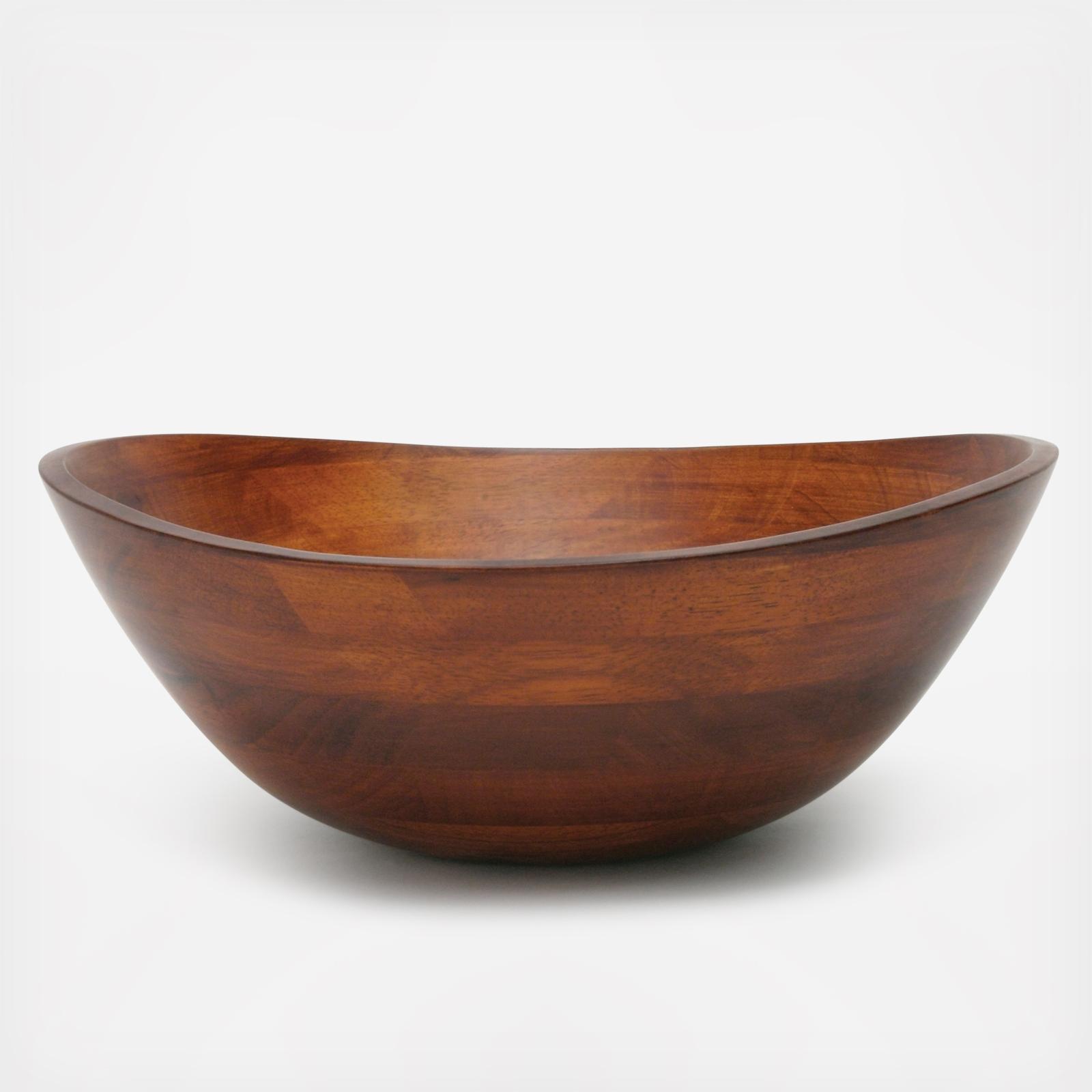 Wavy Rim Salad Bowl 1 Wavy Rim Salad Bowl