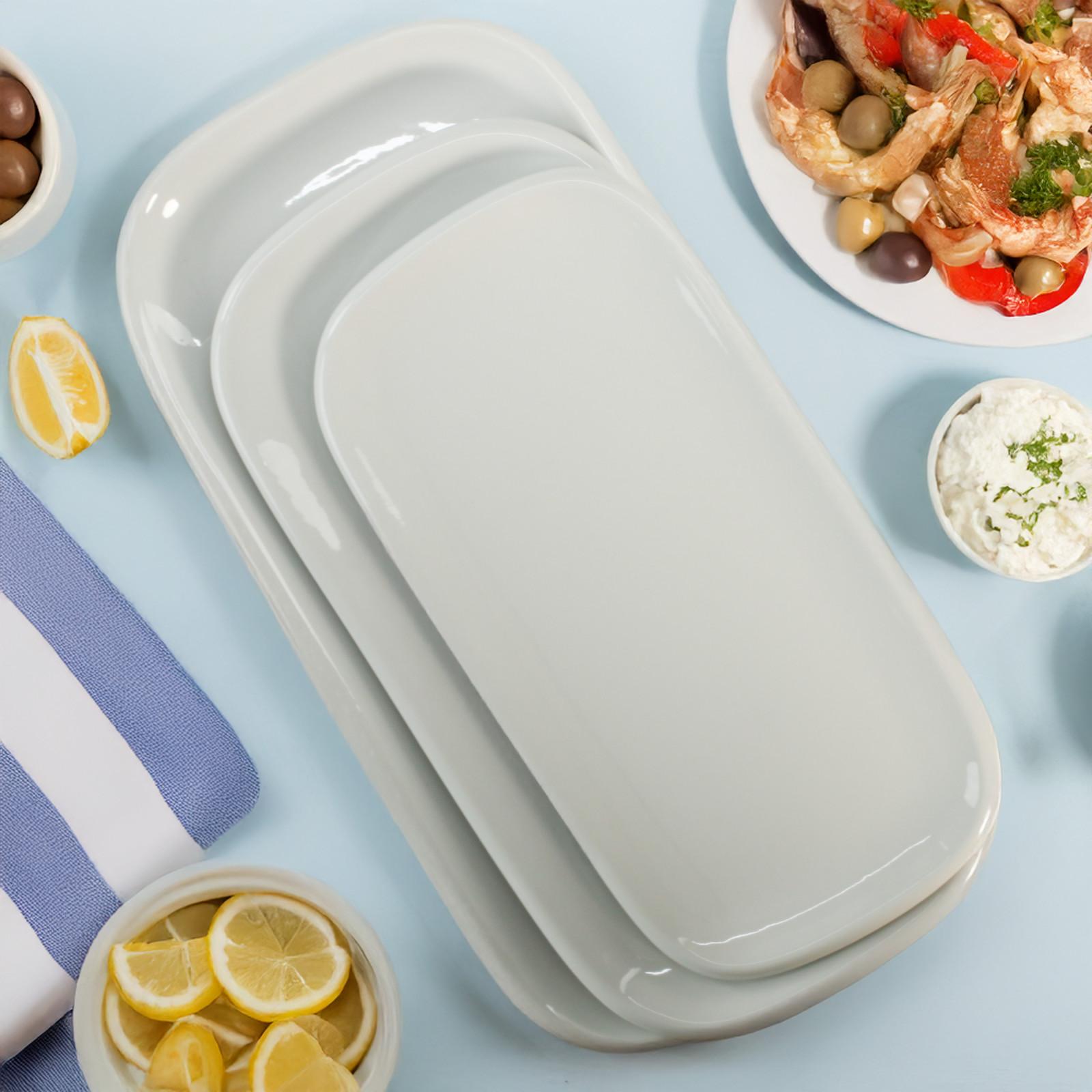 Impulse 3-Piece Oblong Serving Platter Set 3 Impulse 3-Piece Oblong Serving Platter Set