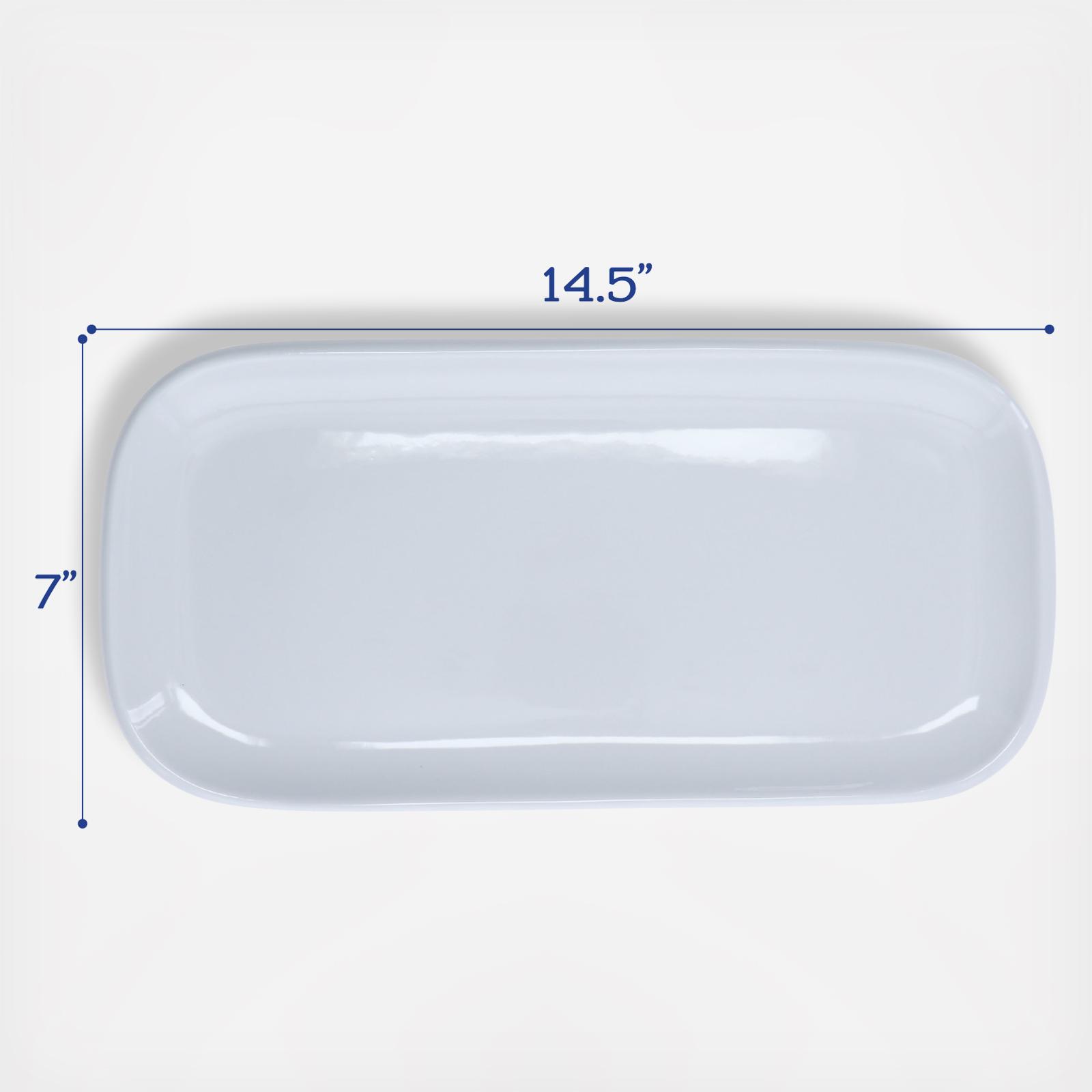 Impulse 3-Piece Oblong Serving Platter Set 6 Impulse 3-Piece Oblong Serving Platter Set
