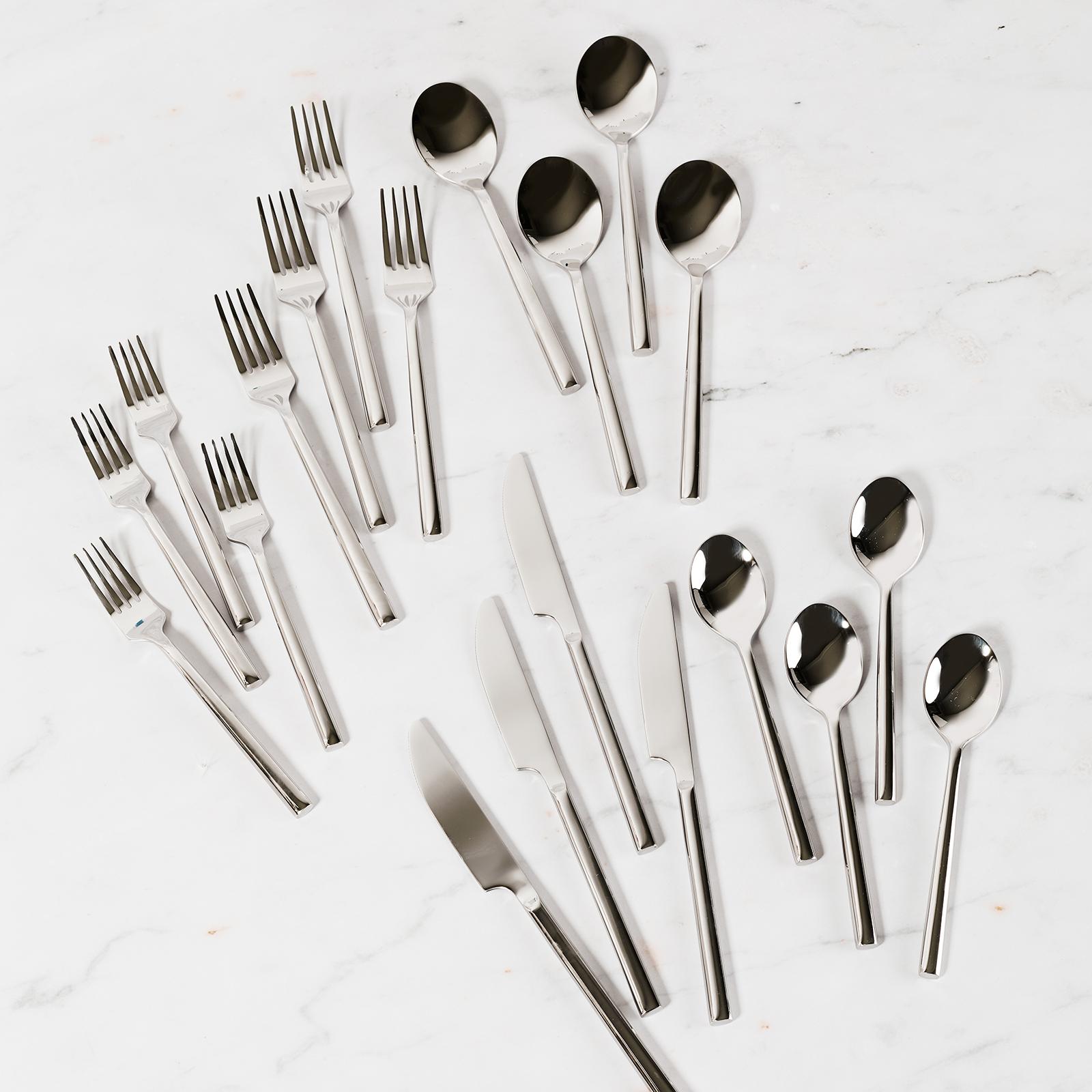 Maya 20-Piece Flatware Set, Service for 4 11 Maya 20-Piece Flatware Set, Service for 4