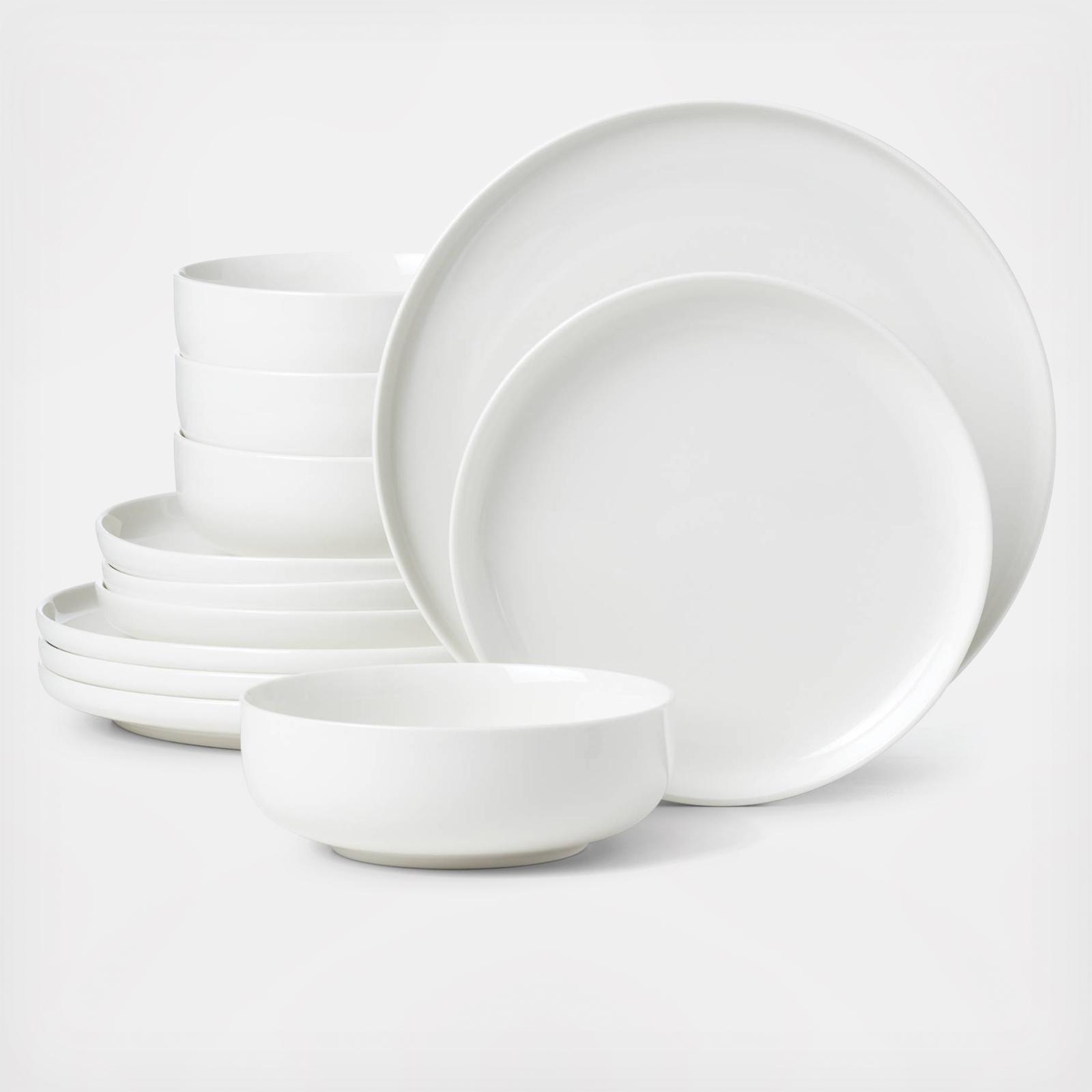 24 Seven 12-Piece Dinnerware Set, Service for 4 8 24 Seven 12-Piece Dinnerware Set, Service for 4