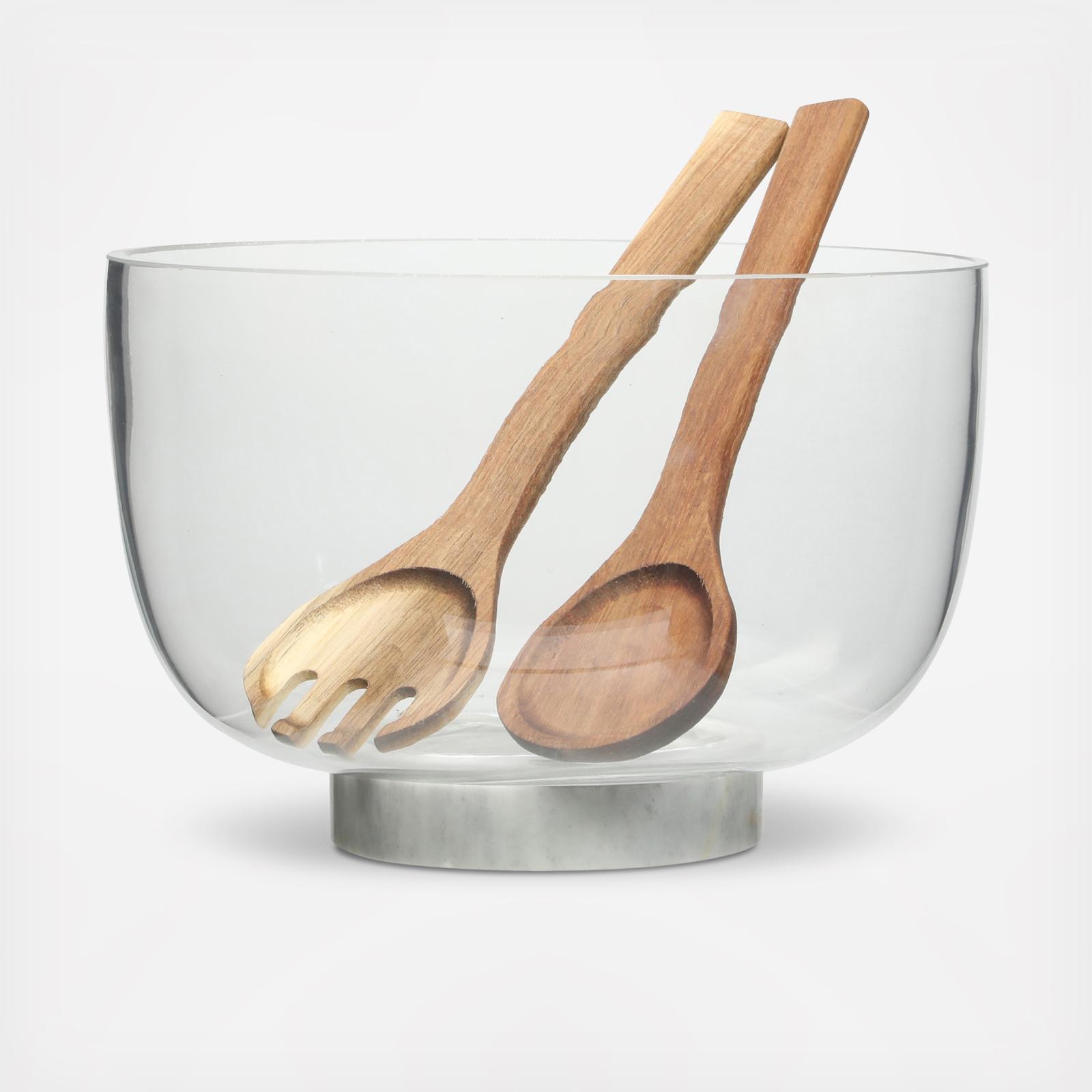 Wildgreens 4-Piece Salad Bowl Set 2 Wildgreens 4-Piece Salad Bowl Set