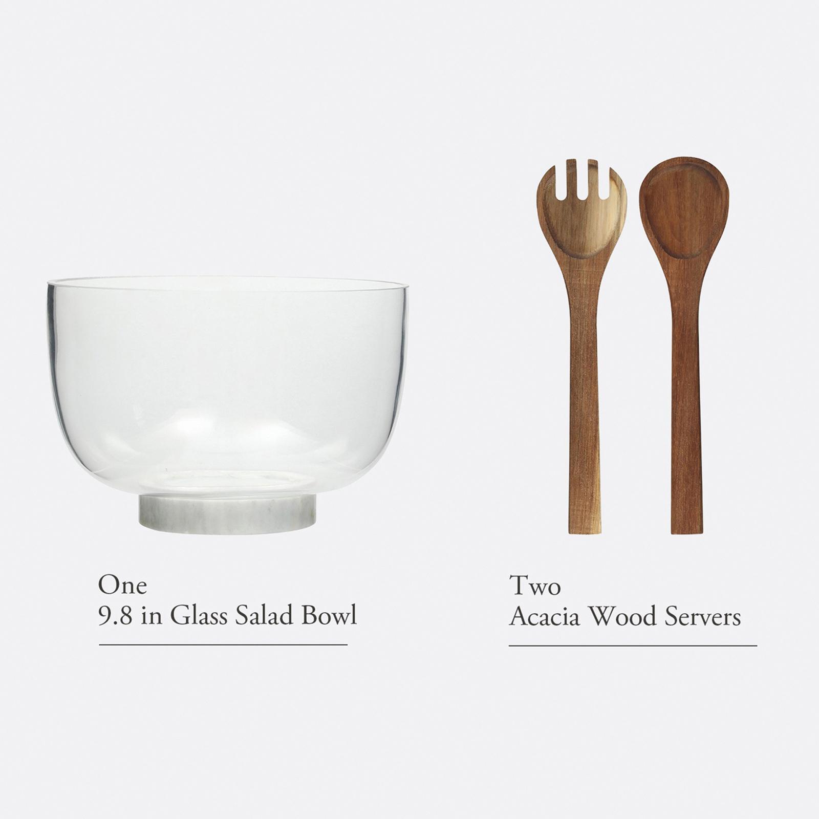 Wildgreens 4-Piece Salad Bowl Set 8 Wildgreens 4-Piece Salad Bowl Set