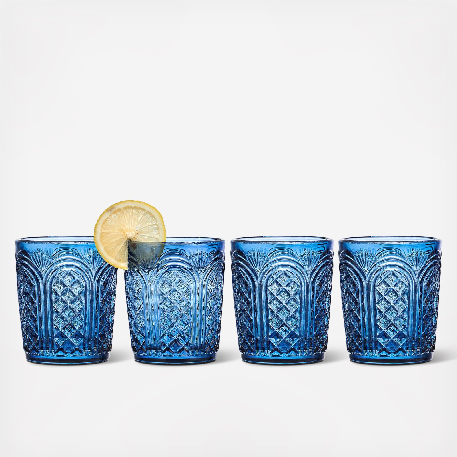 Sicily Double Old Fashioned Glass, Set of 4 4 Sicily Double Old Fashioned Glass, Set of 4