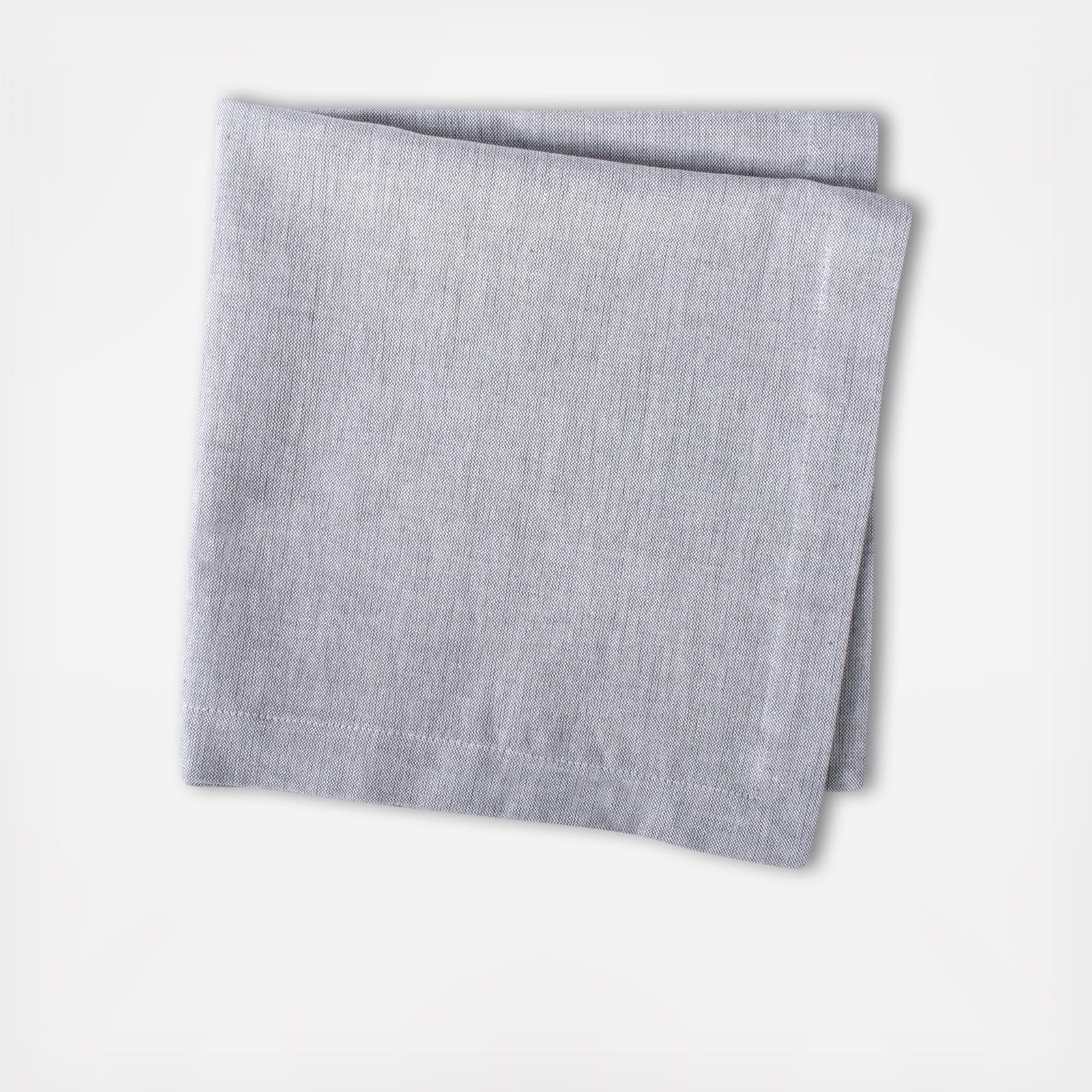 Solid Chambray Napkin, Set of 6 2 Solid Chambray Napkin, Set of 6