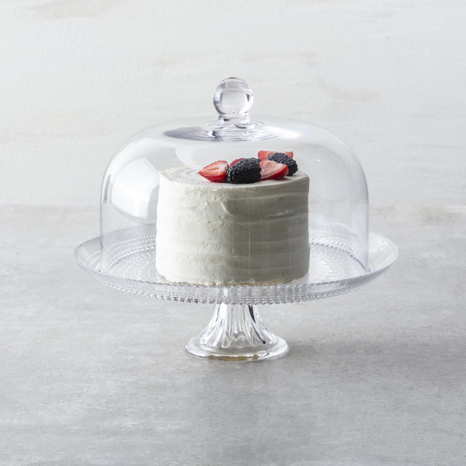 Jupiter 2-Piece Cake Stand & Dome Set 1 Jupiter 2-Piece Cake Stand & Dome Set