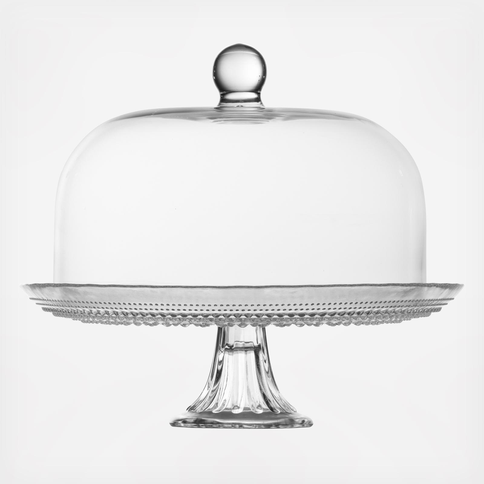 Jupiter 2-Piece Cake Stand & Dome Set 2 Jupiter 2-Piece Cake Stand & Dome Set