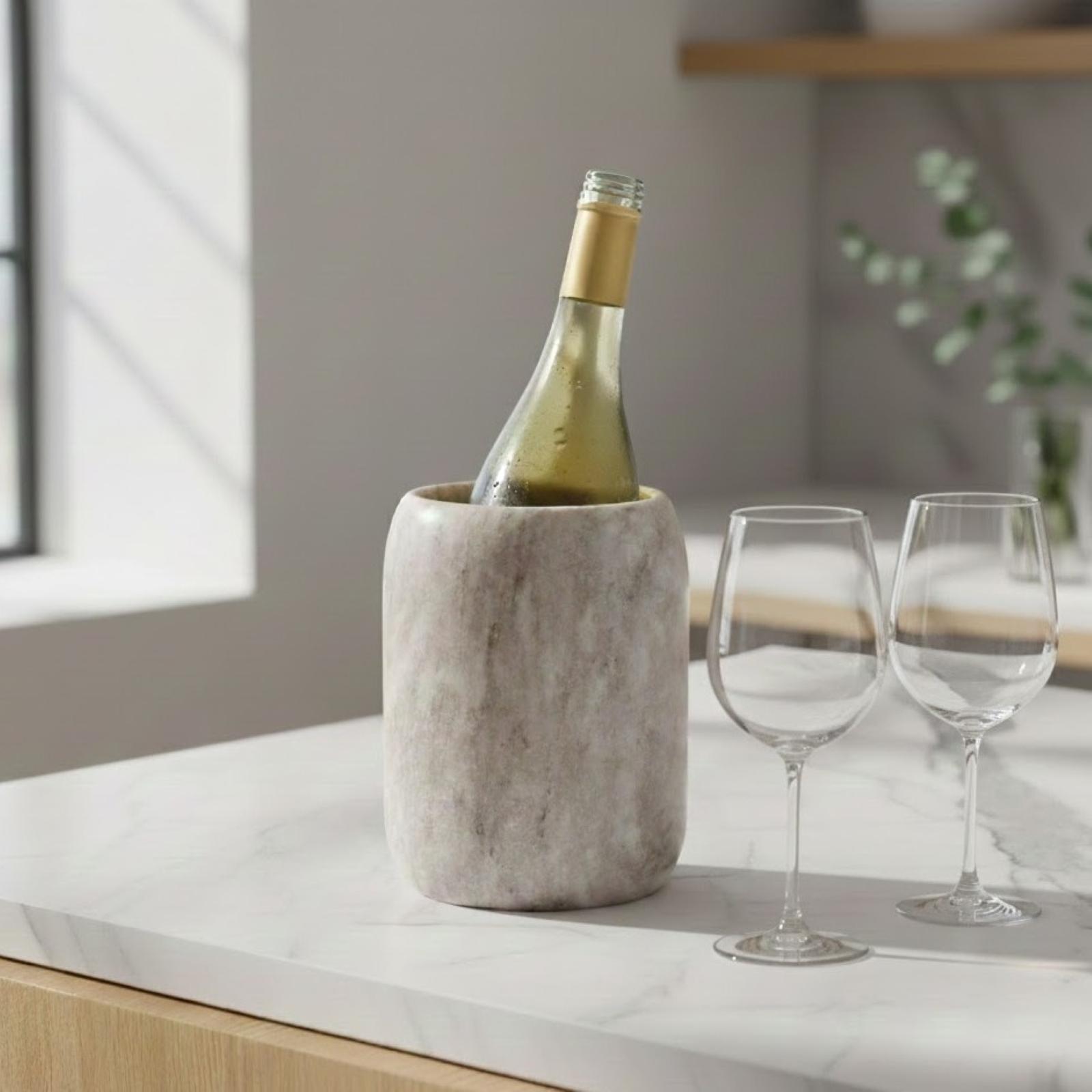 Modern Marble Bottle Holder 4 Modern Marble Bottle Holder