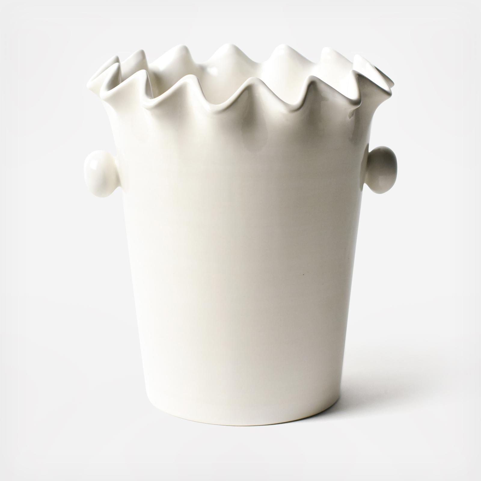 Signature Ruffle Ice Bucket 2 Signature Ruffle Ice Bucket